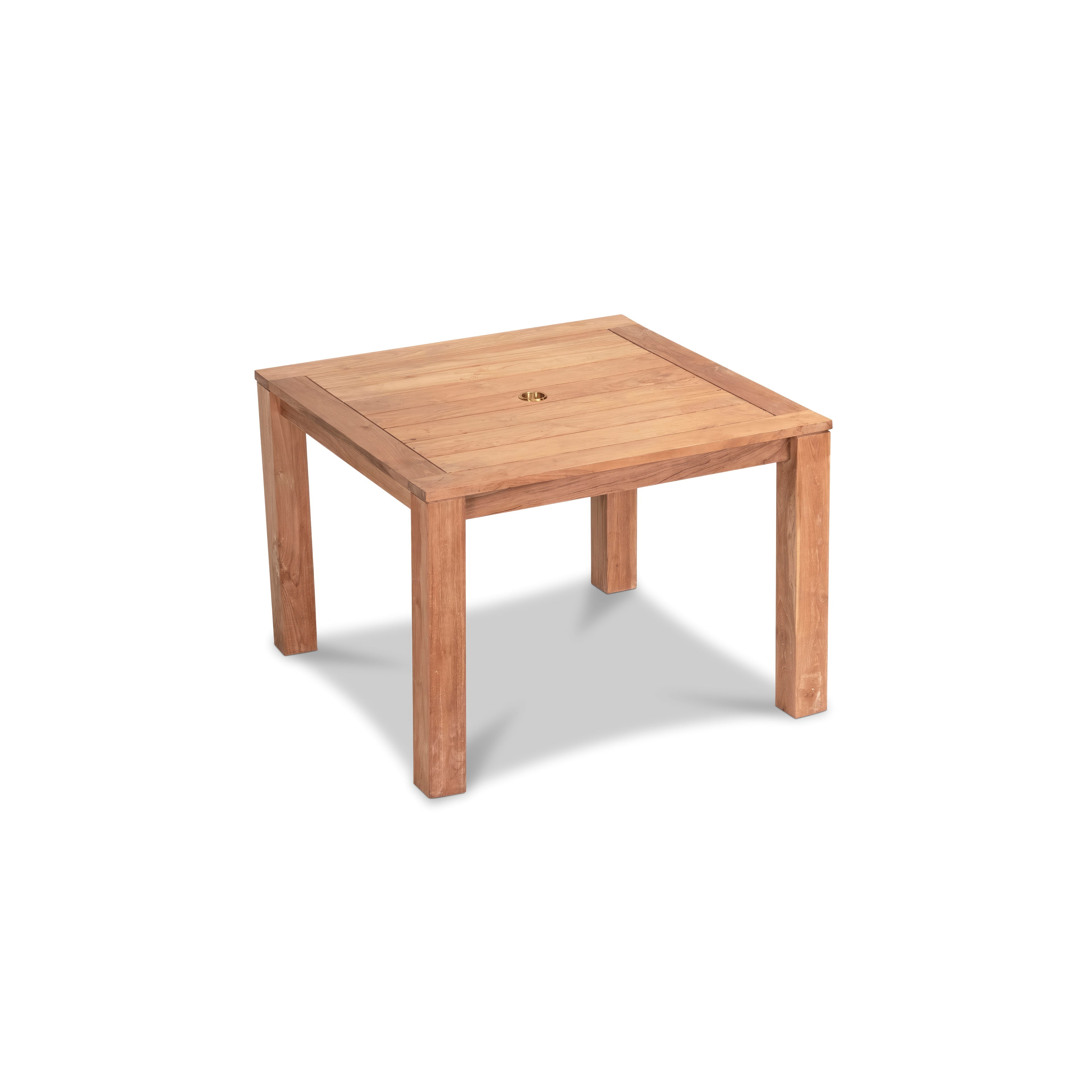 Classic Teak 43" Square Dining Table