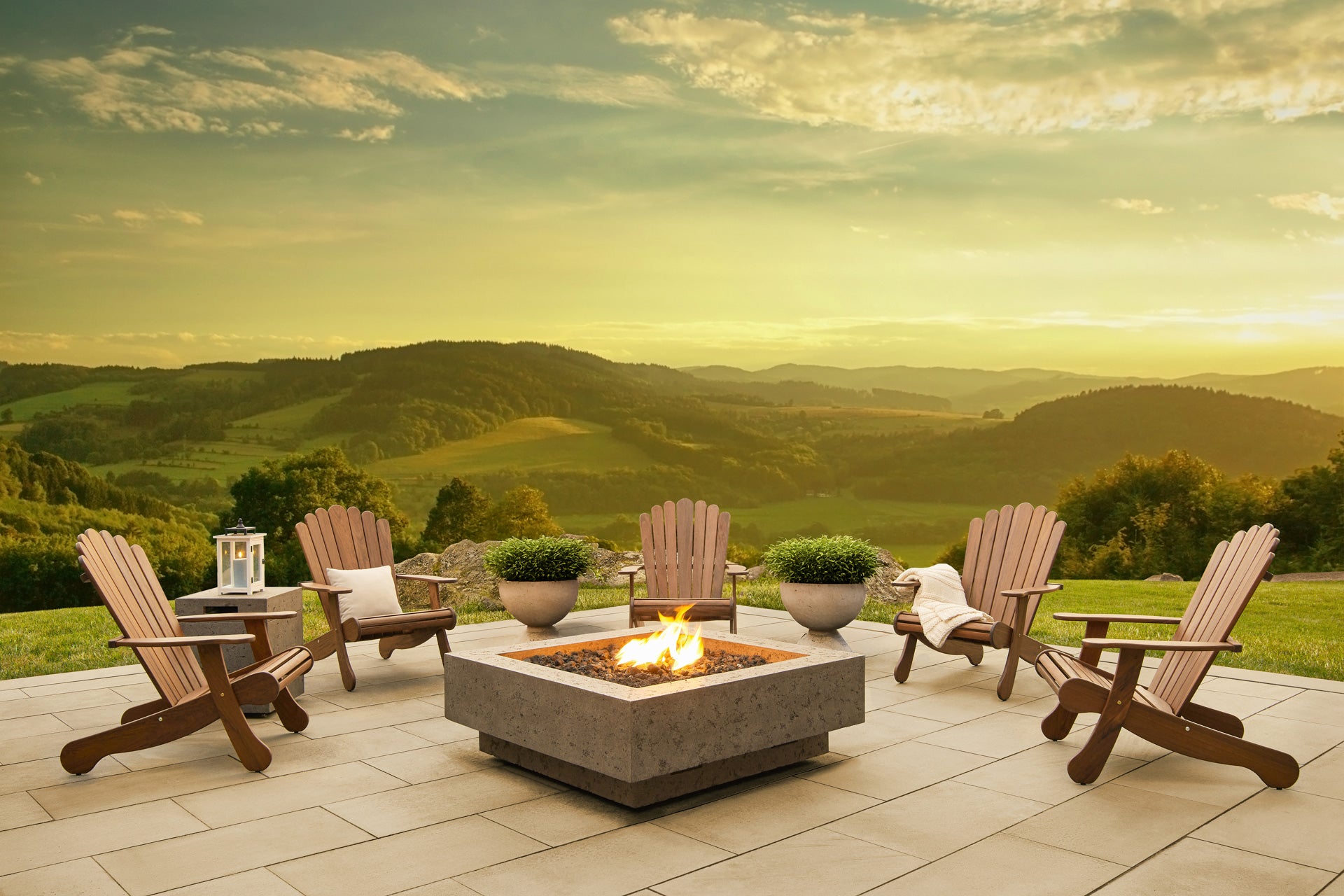 Heritage Ipe Wood Adirondack Chair