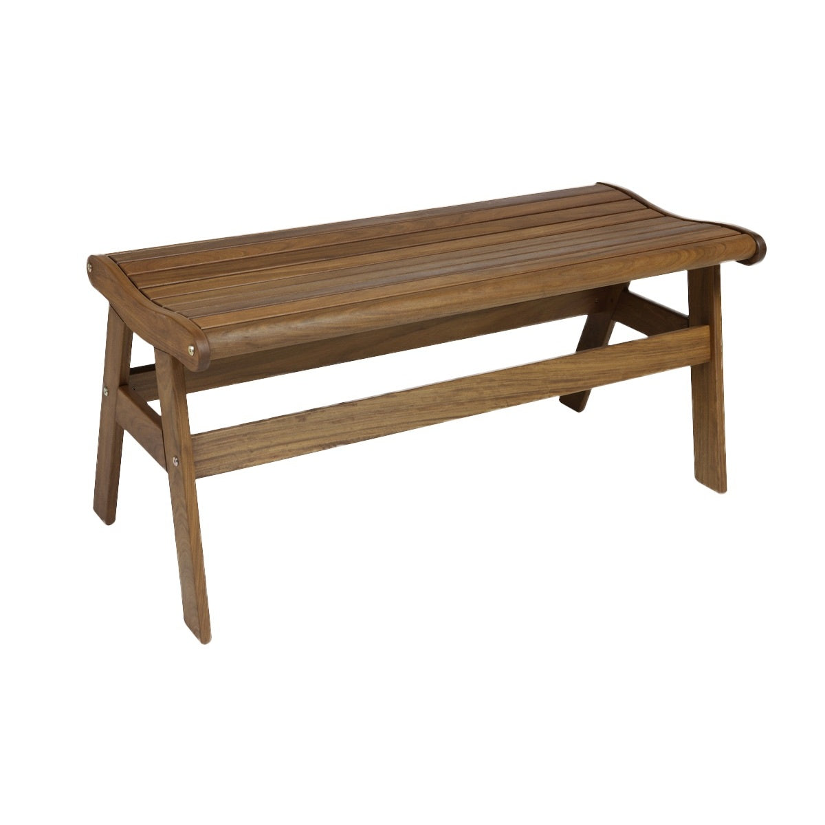 Heritage Amber 43" Ipe Wood Backless Bench