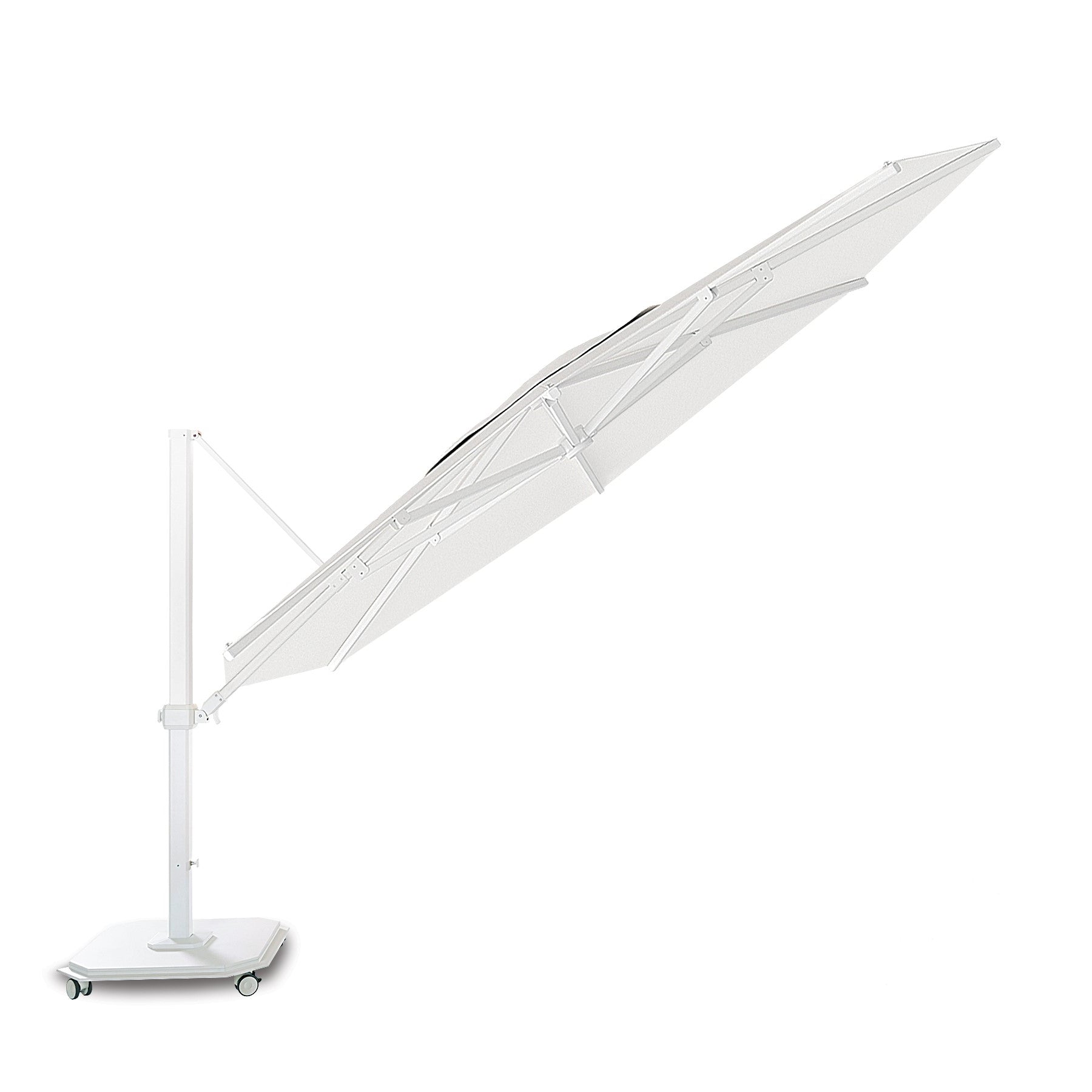 13' Octagon Aluminum Sidepost Tilt Umbrella