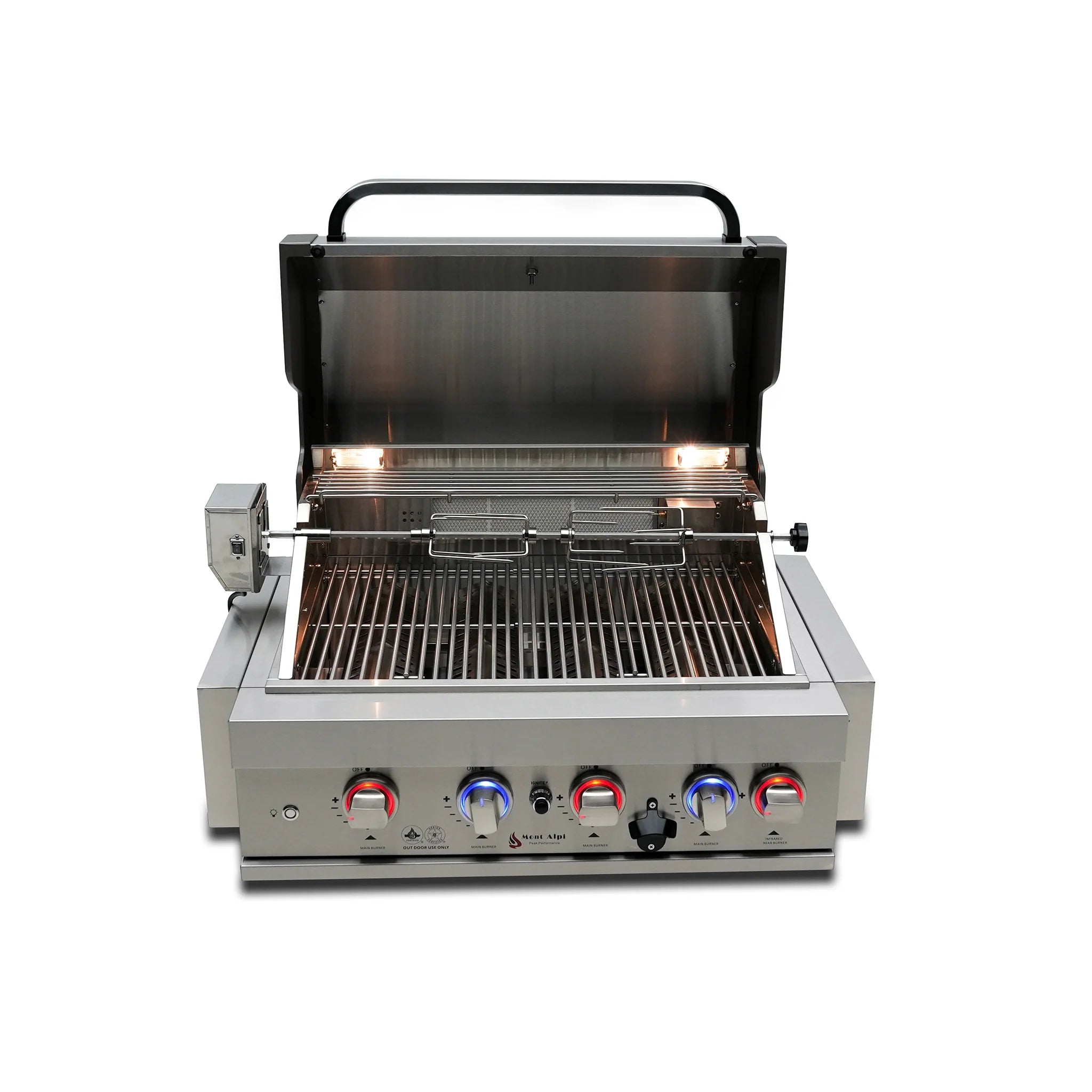 400 32" Stainless Steel 4-Burner Built-In Grill
