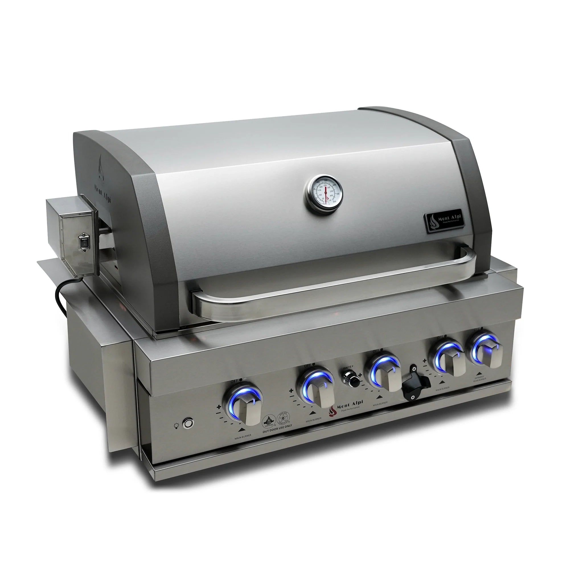 400 32" Stainless Steel 4-Burner Built-In Grill