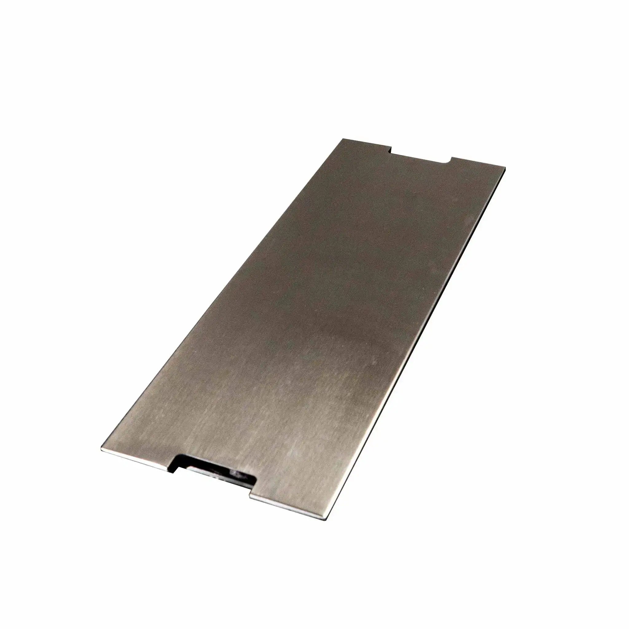 Beton Rectangular Stainless Steel Burner Cover