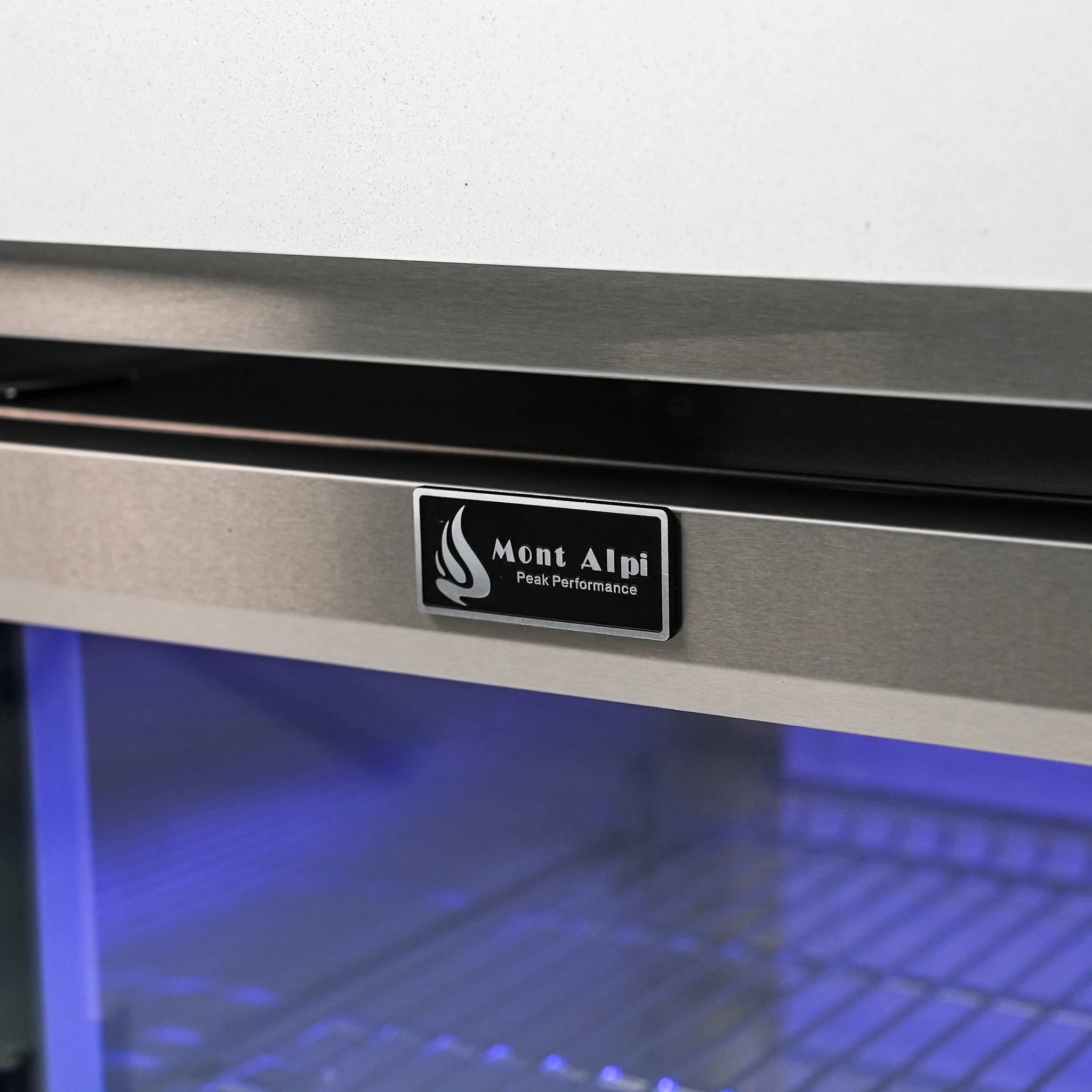 2.6 Cu. Ft. Outdoor Rated Black Stainless Steel Refrigerator Cabinet Module