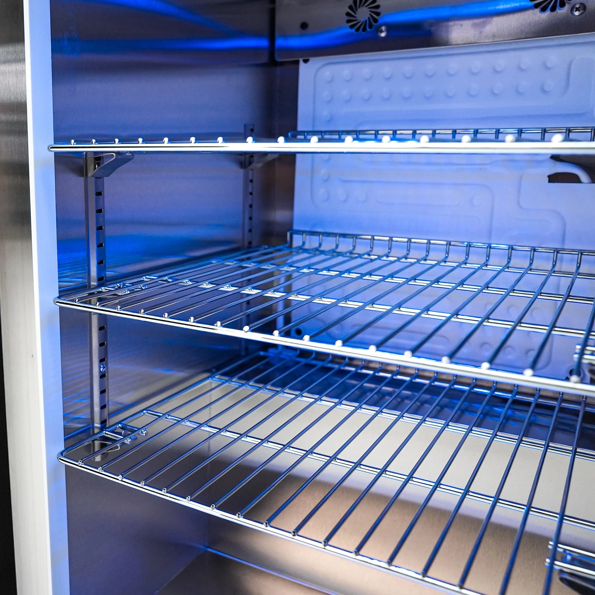 2.6 Cu. Ft. Outdoor Rated Black Stainless Steel Refrigerator Cabinet Module