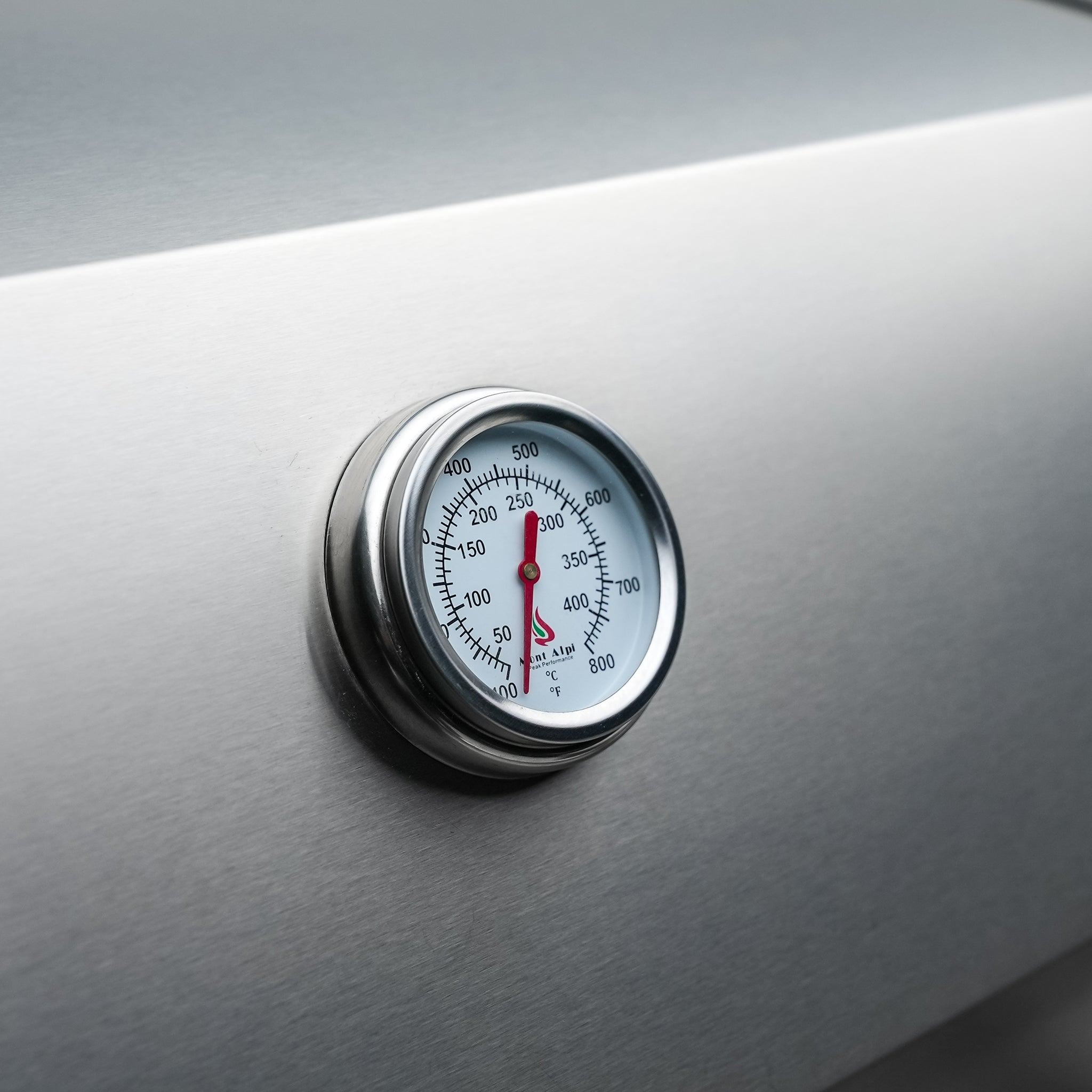 400 Deluxe 10 ft. Stainless Steel 4-Burner Outdoor Kitchen Island with Beverage Center