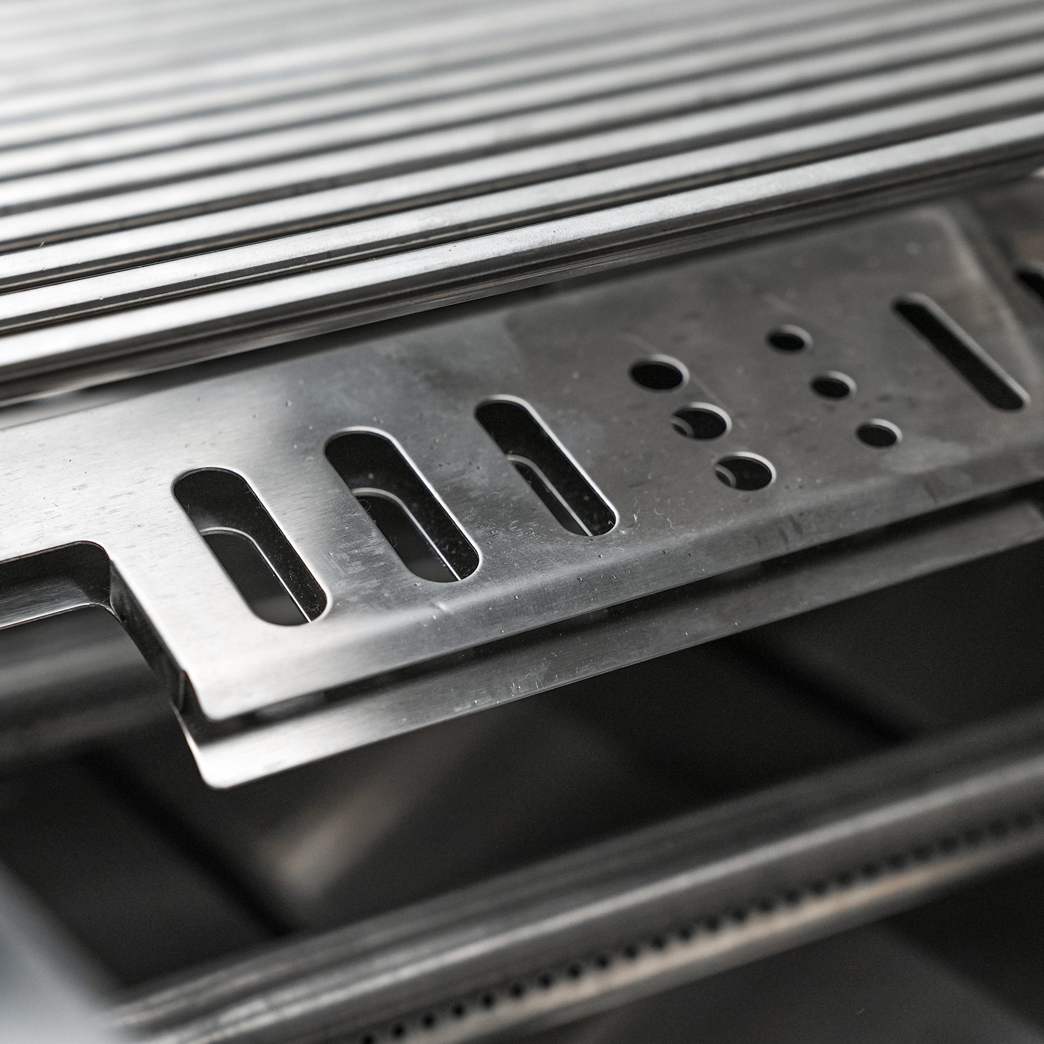 400 Deluxe 10 ft. Stainless Steel 4-Burner Outdoor Kitchen Island with Beverage Center and Fridge Cabinet