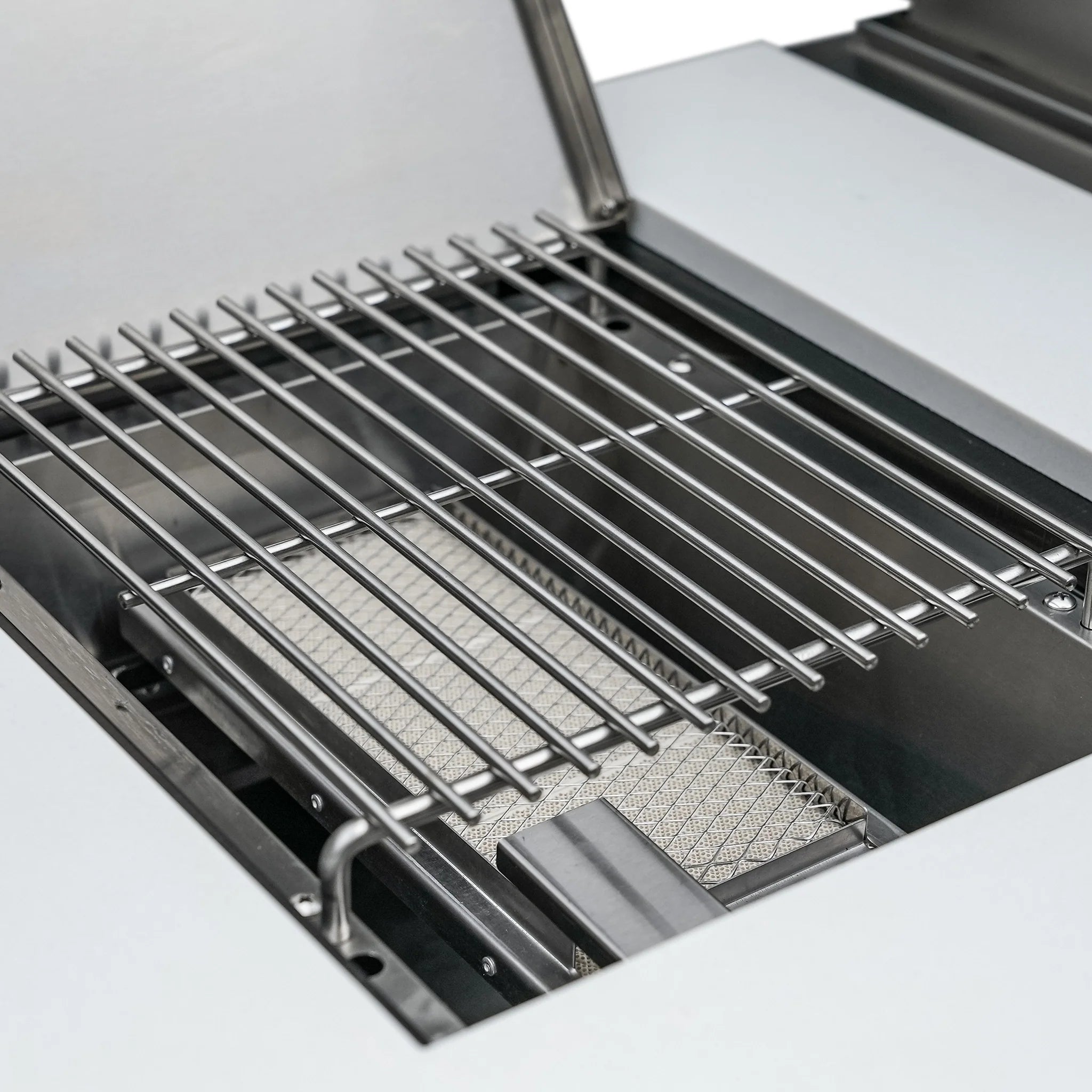 805 Original 8 ft. Stainless Steel 6-Burner Outdoor Kitchen Island with 90-Degree Corner