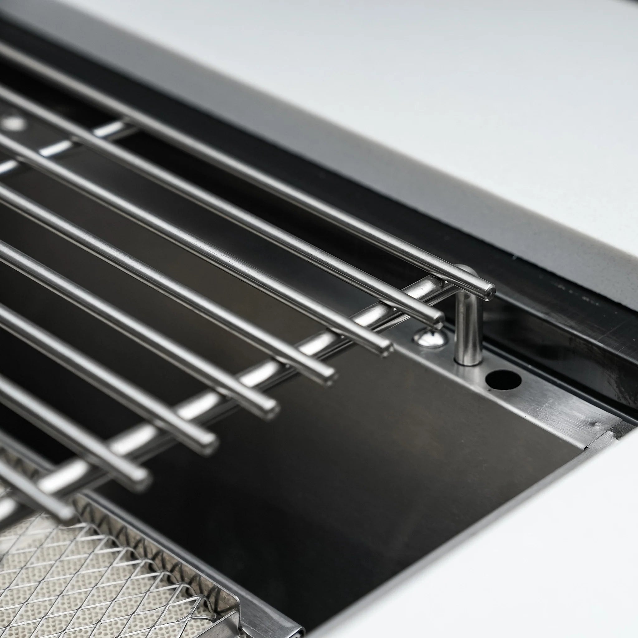 805 Original 8 ft. Stainless Steel 6-Burner Outdoor Kitchen Island with 90-Degree Corner