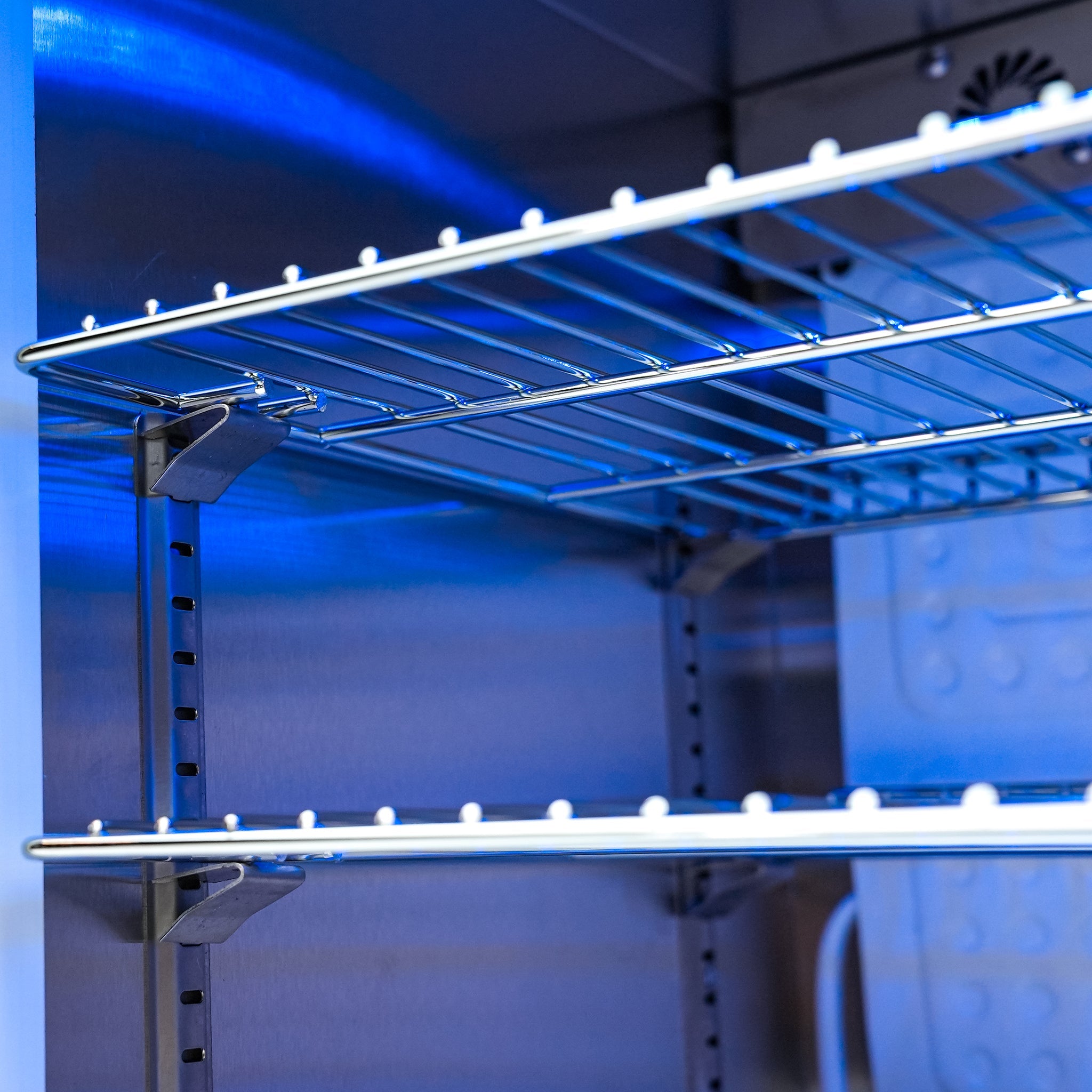 805 10 ft. Black Stainless Steel 6-Burner Outdoor Kitchen Island with 45-Degree Corners and Fridge Cabinet