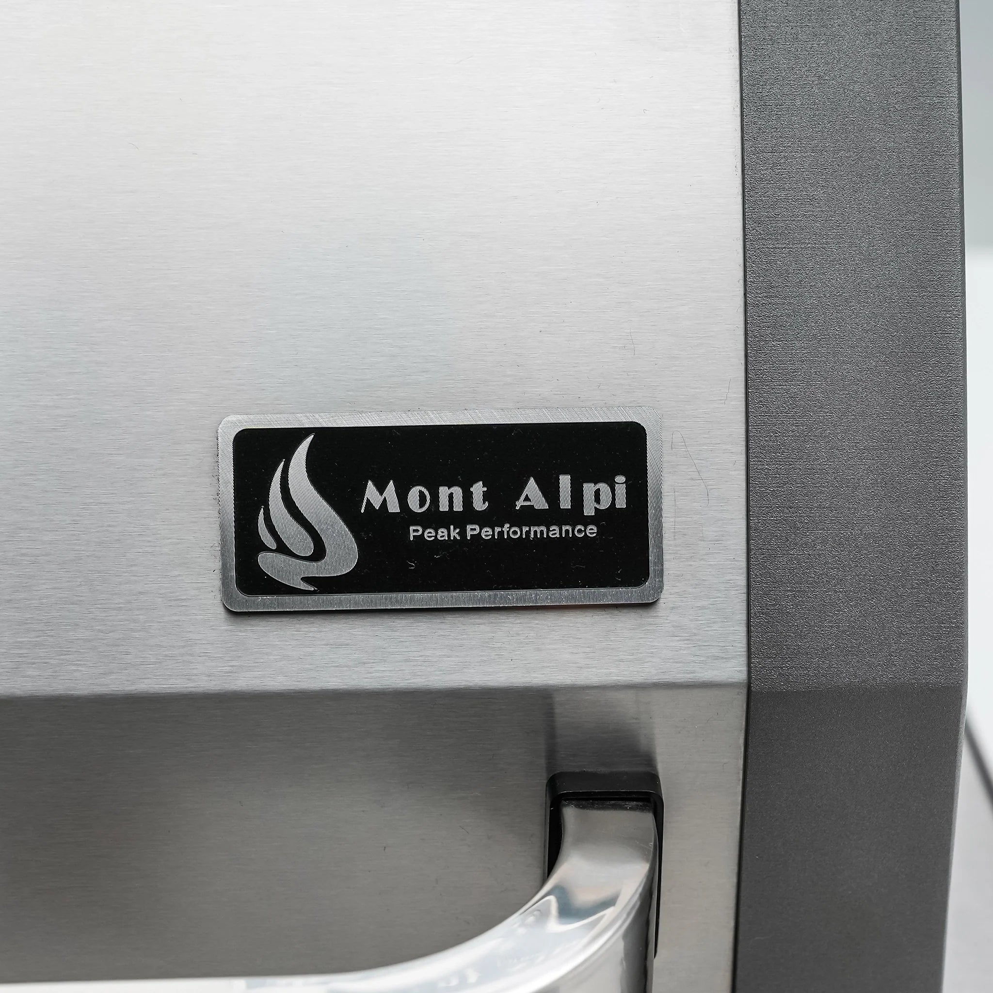 805 Deluxe 8 ft. Stainless Steel 6-Burner Outdoor Kitchen Island with 90-Degree Corner and Beverage Center