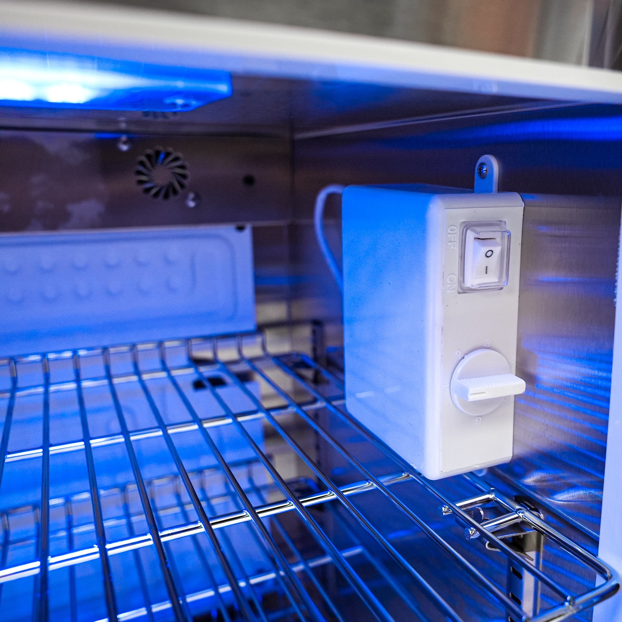 805 Deluxe 11 ft. Stainless Steel 6-Burner Outdoor Kitchen Island with Beverage Center and Fridge Cabinet