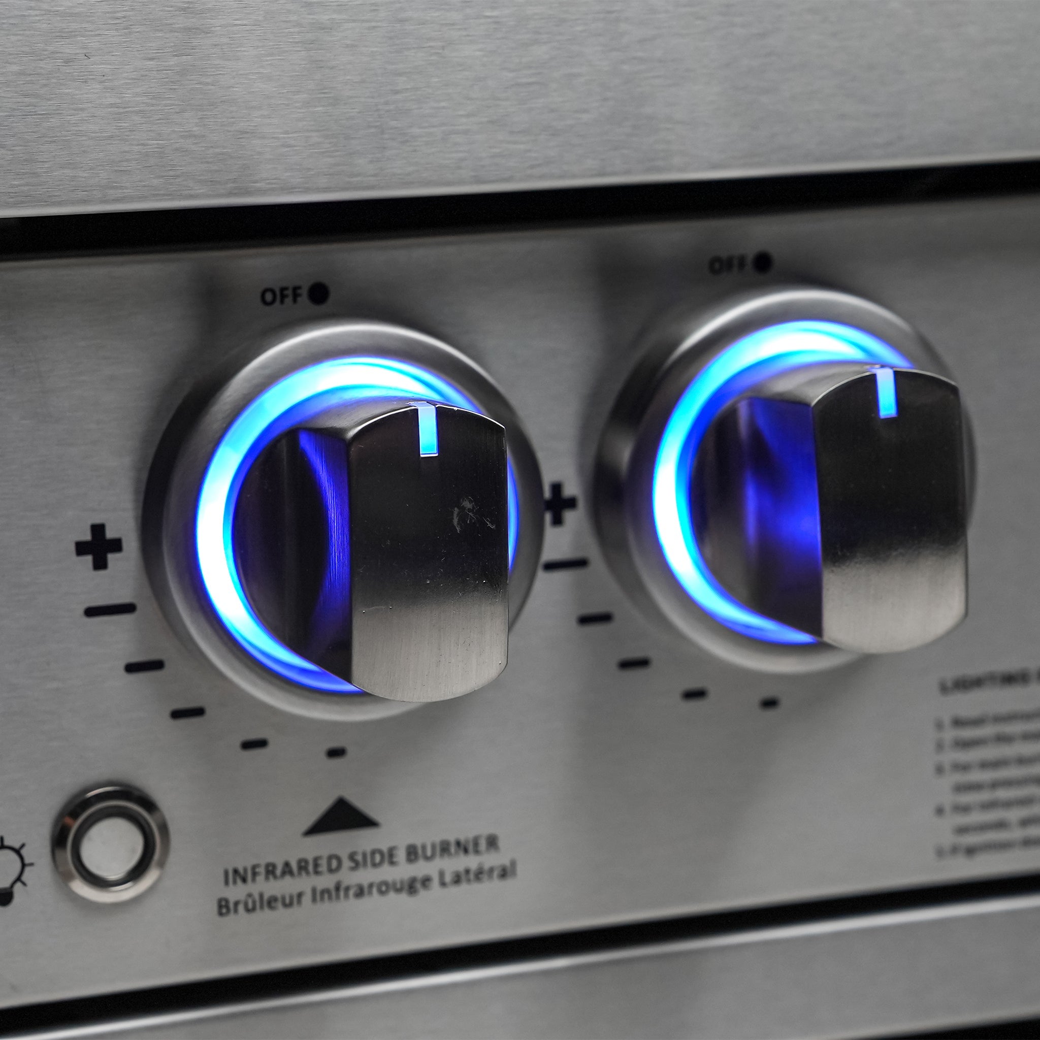 805 12 ft. Stainless Steel 6-Burner Outdoor Kitchen Island with Kegerator