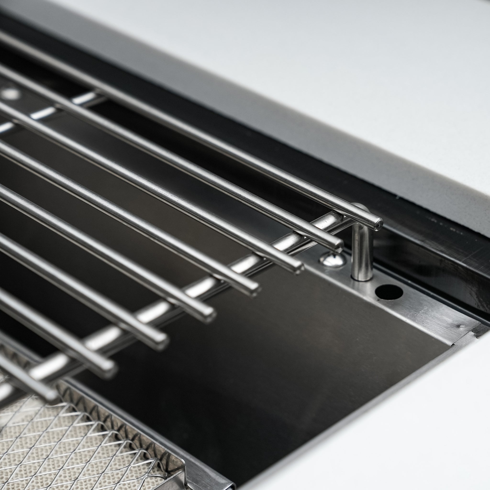 805 Original 15 ft. Stainless Steel 6-Burner Outdoor Kitchen Island with Beverage Center and Kegerator