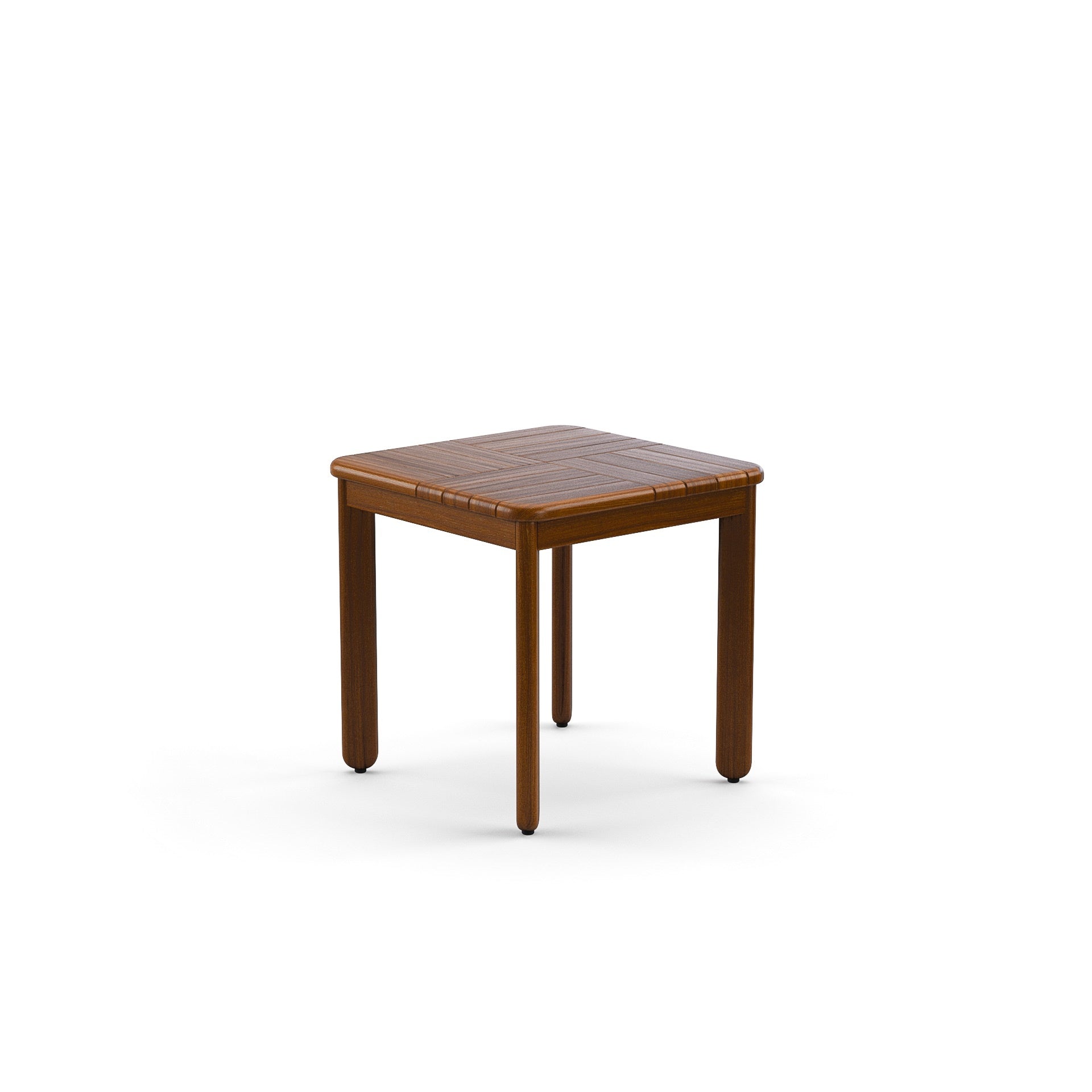 Foundations 20" Square Ipe Wood Side Table