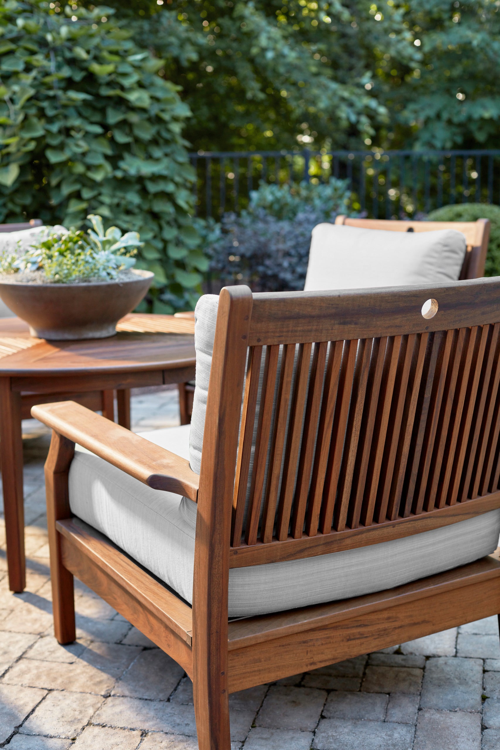 Opal Ipe Wood Lounge Chair