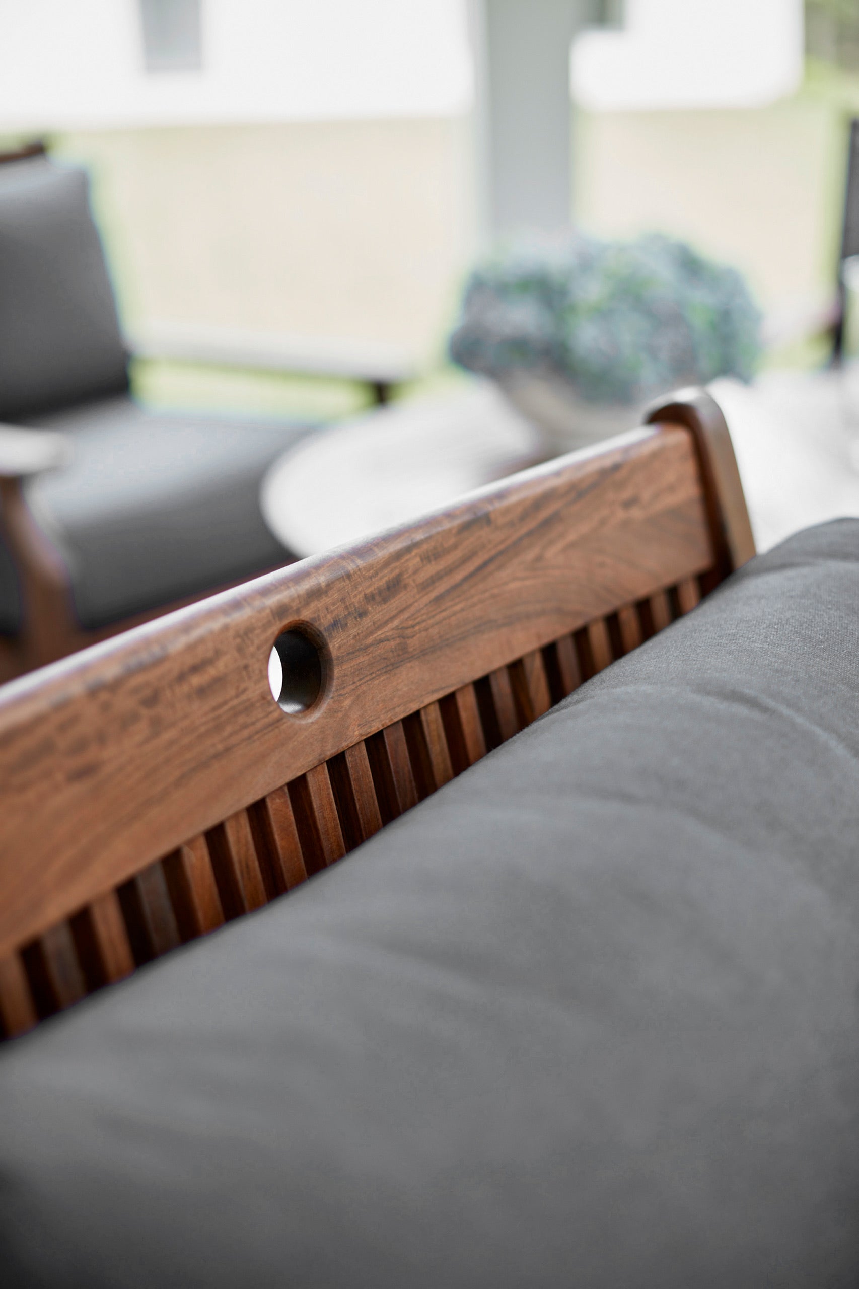 Opal Ipe Wood Lounge Chair