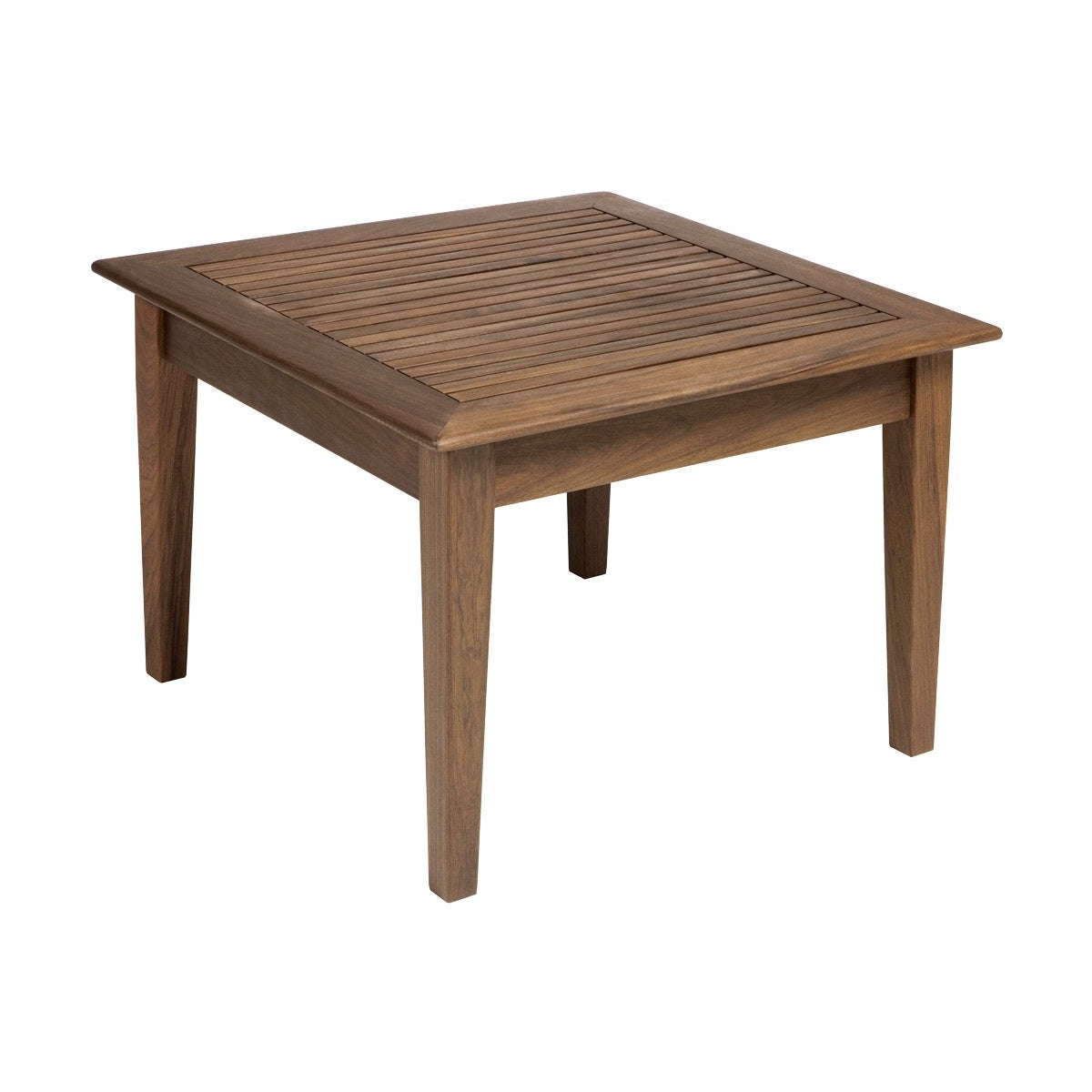 Opal 24" Square Ipe Wood End Table