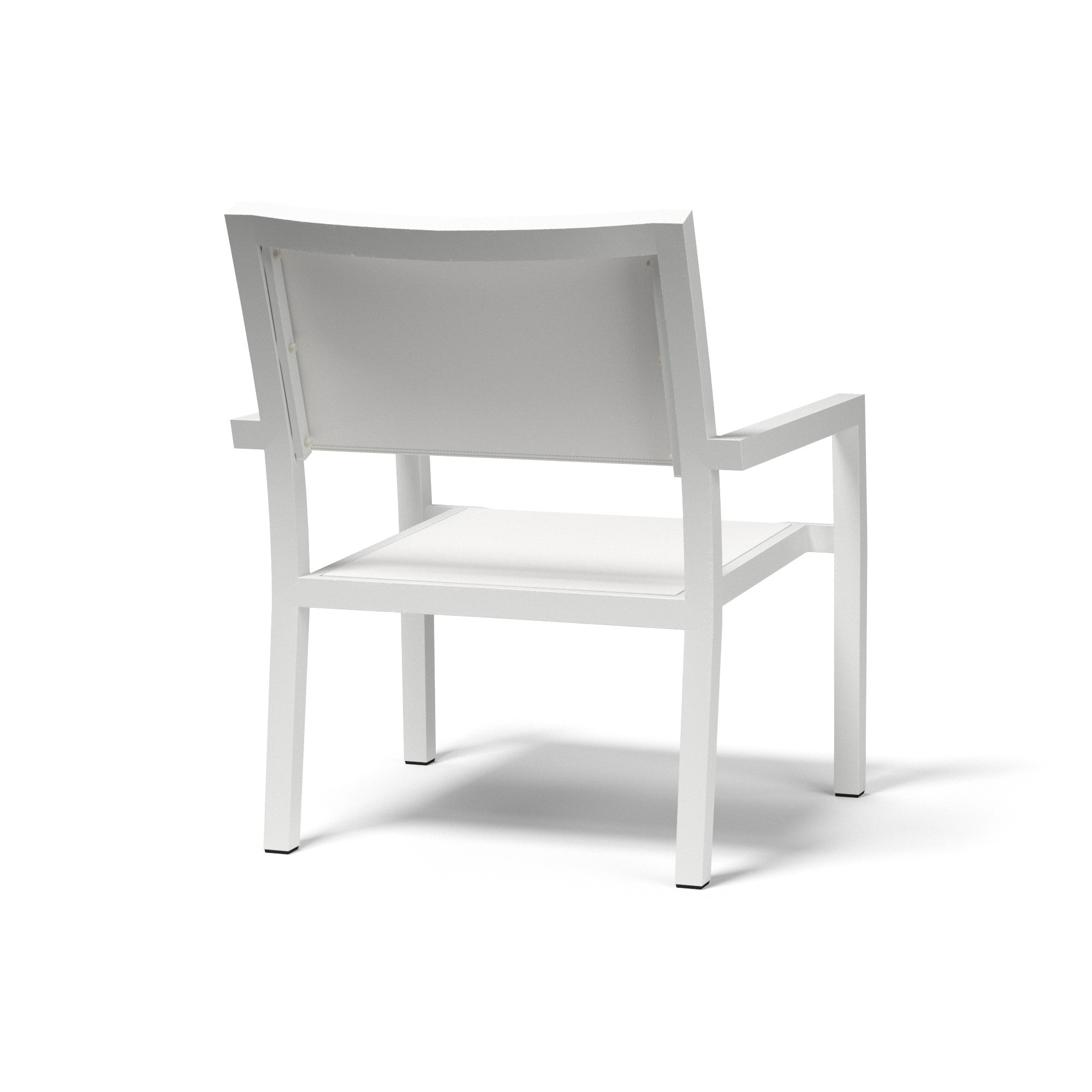 Naples Aluminum Stackable Sling Club Chair