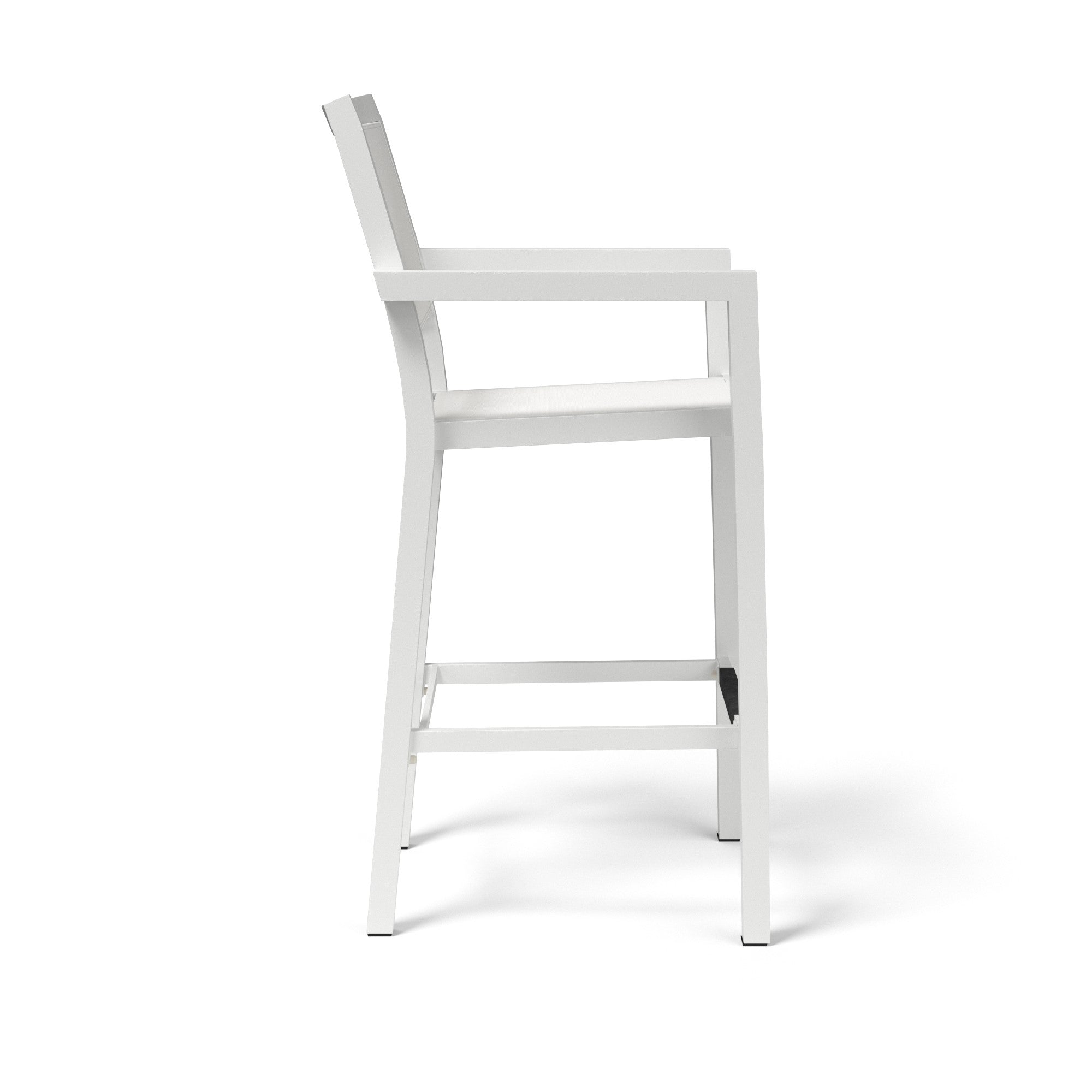 Naples Aluminum Sling Bar Stool