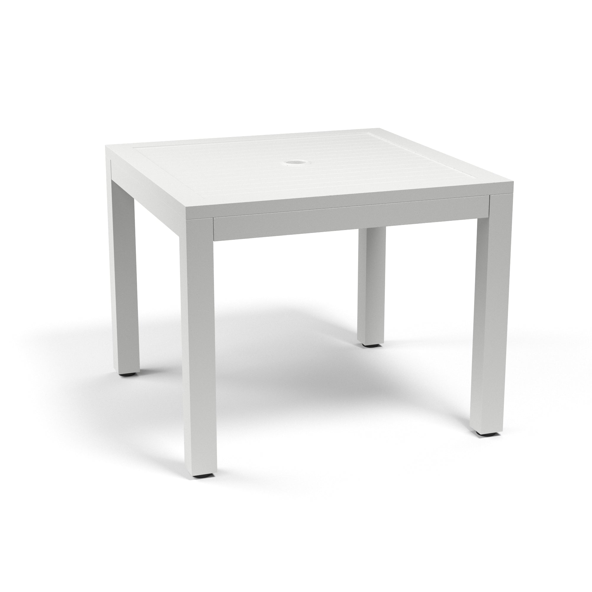 Naples 36" Square Aluminum Dining Table