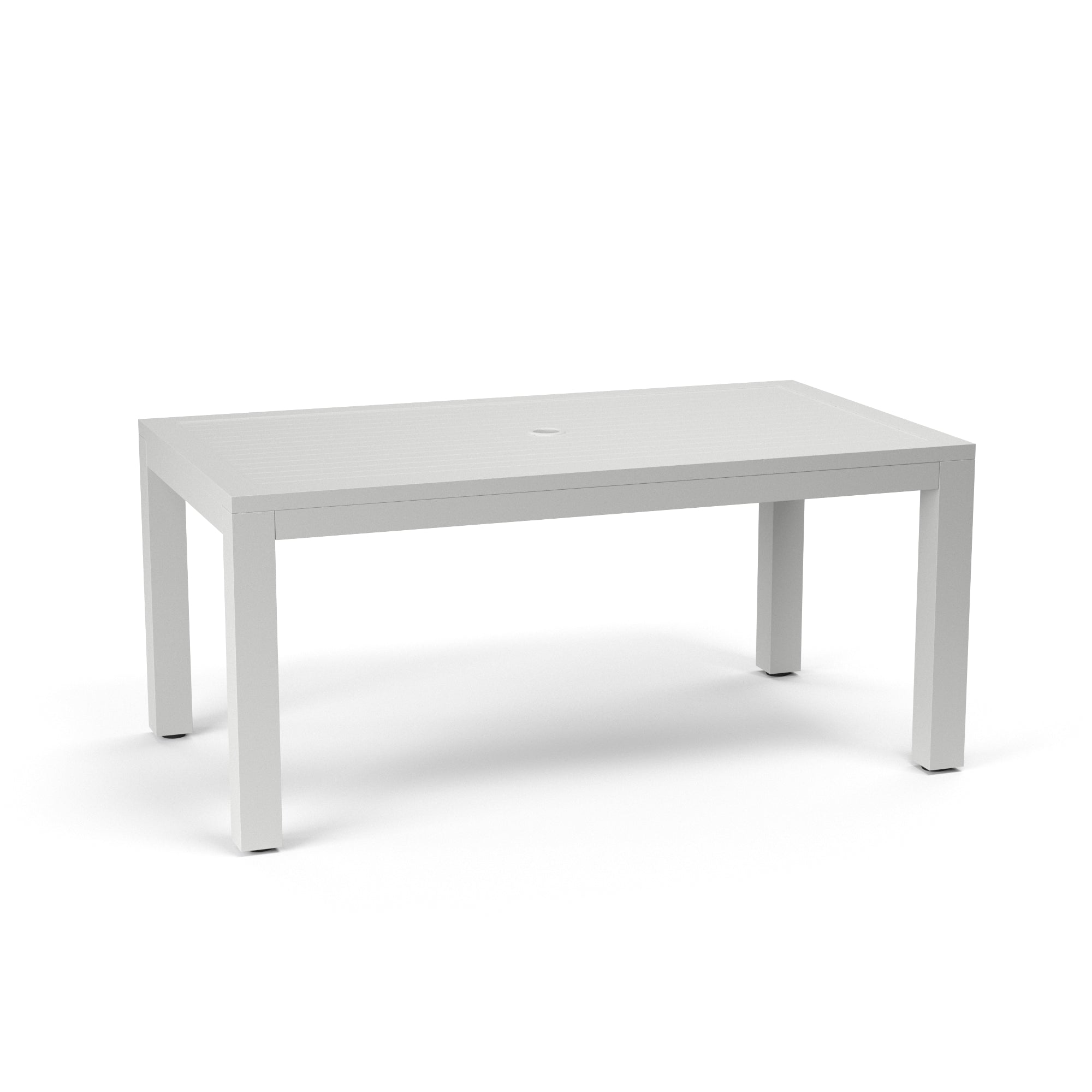 Naples 36" x 64" Rectangular Aluminum Dining Table