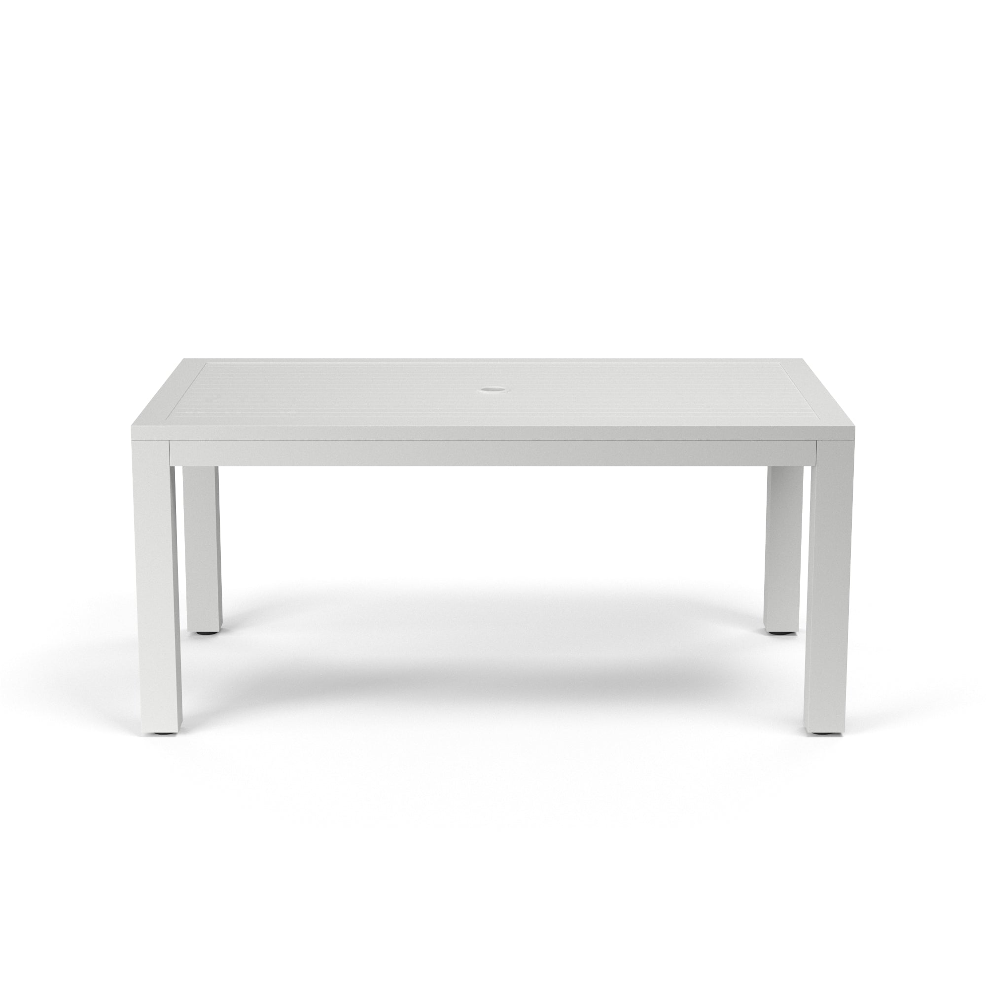 Naples 36" x 64" Rectangular Aluminum Dining Table
