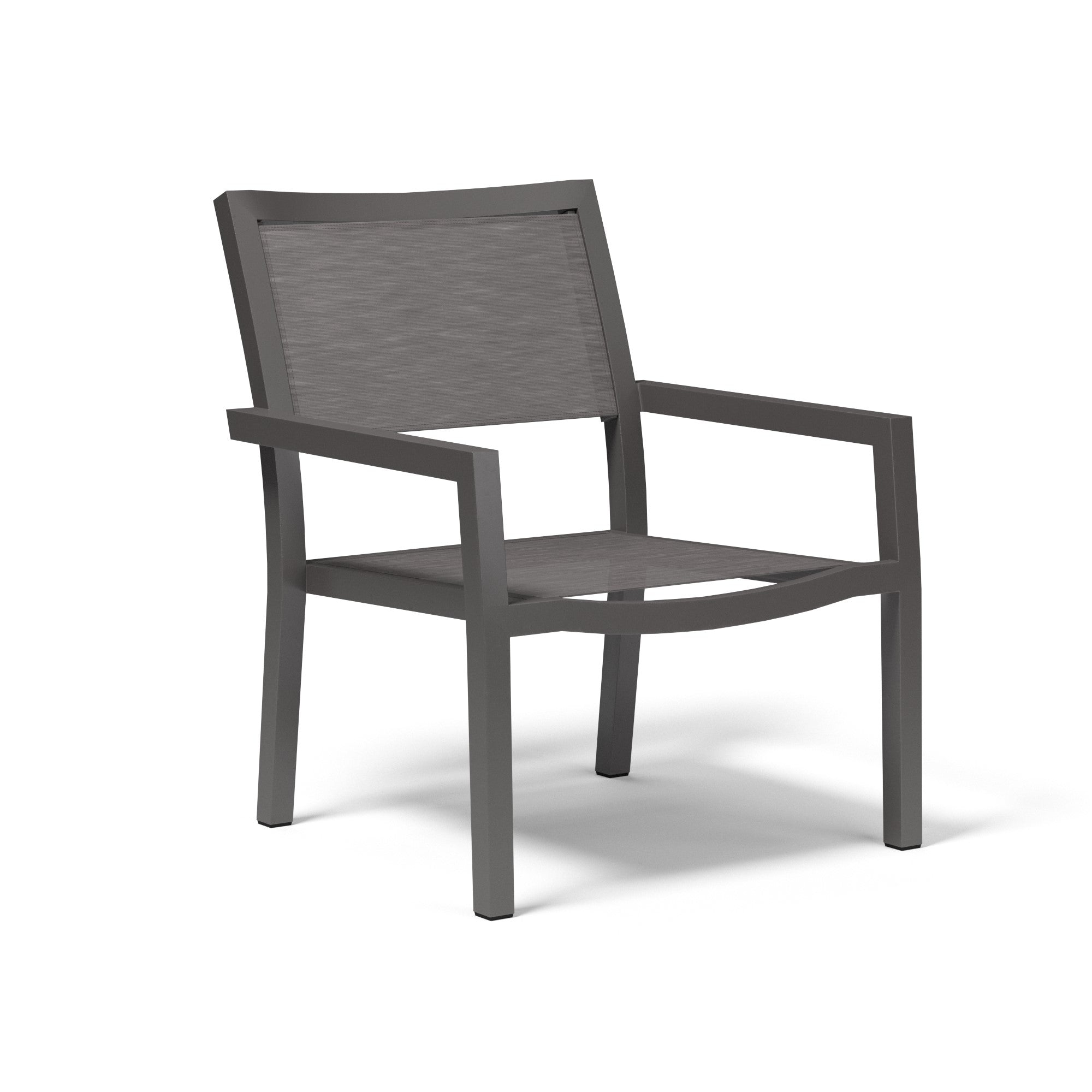 Vegas Aluminum Stackable Sling Club Chair