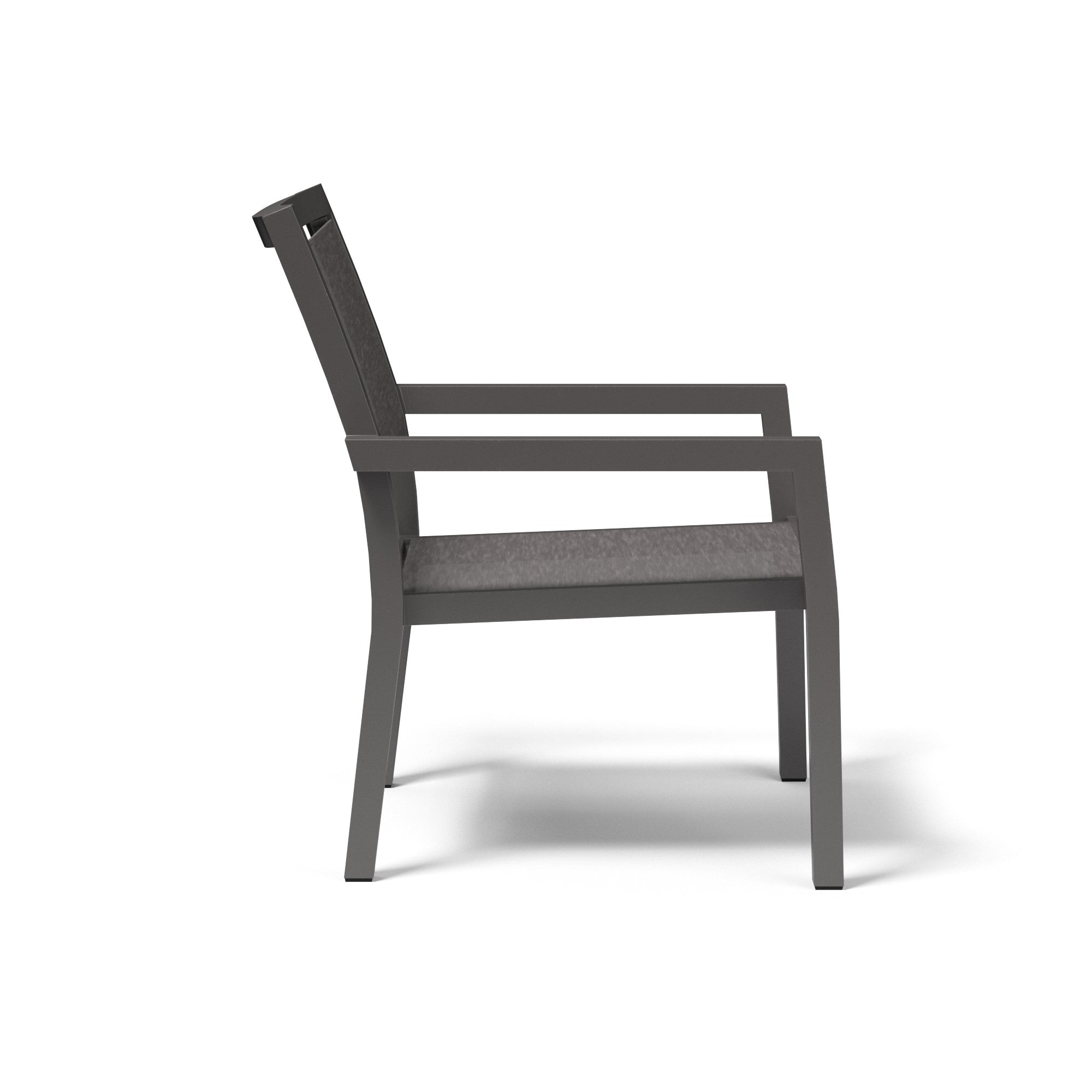 Vegas Aluminum Stackable Sling Club Chair