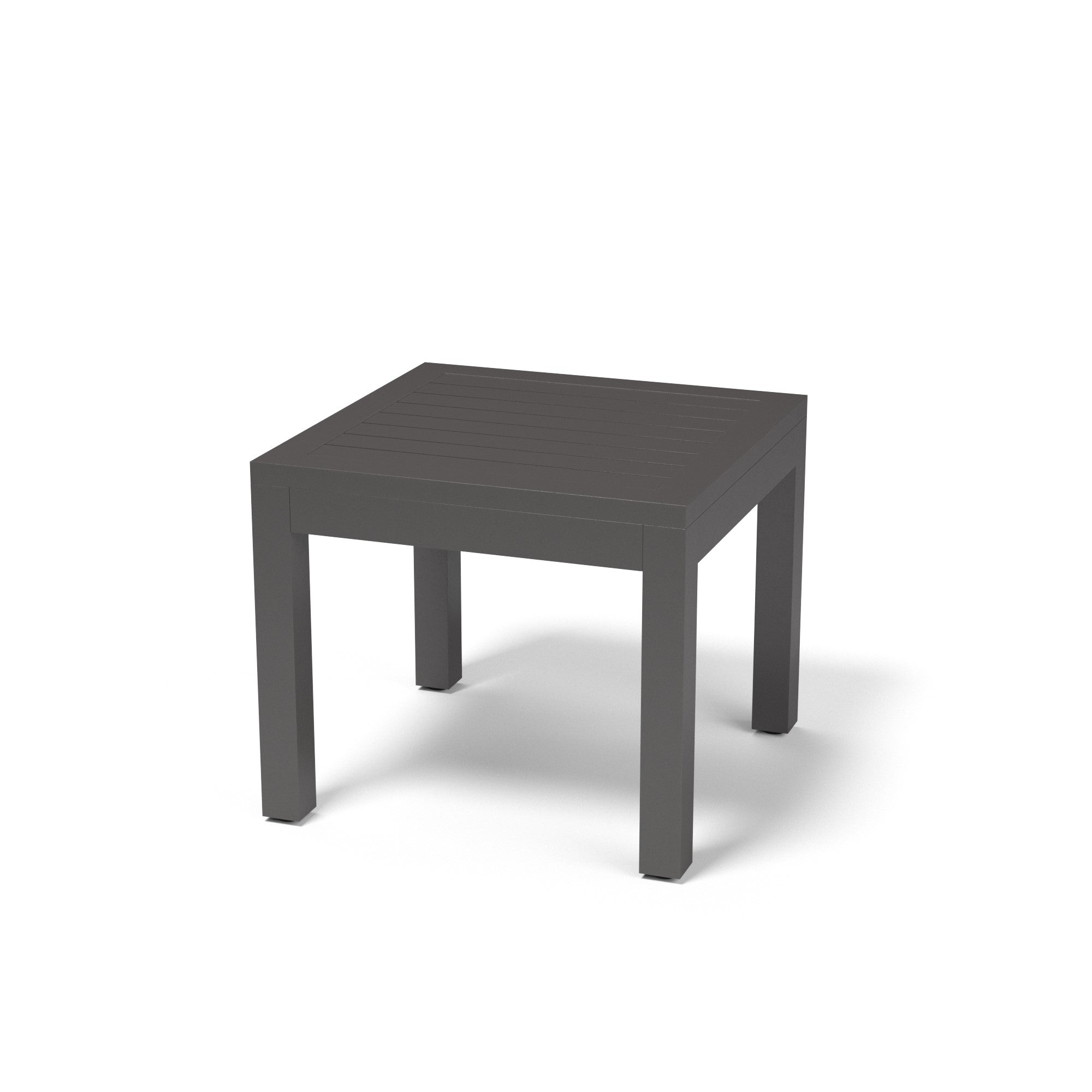 Vegas 21" Square Aluminum End Table