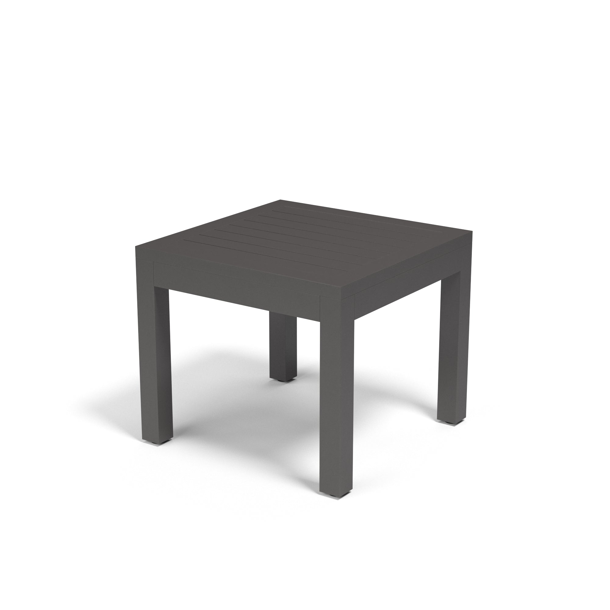 Vegas 21" Square Aluminum End Table