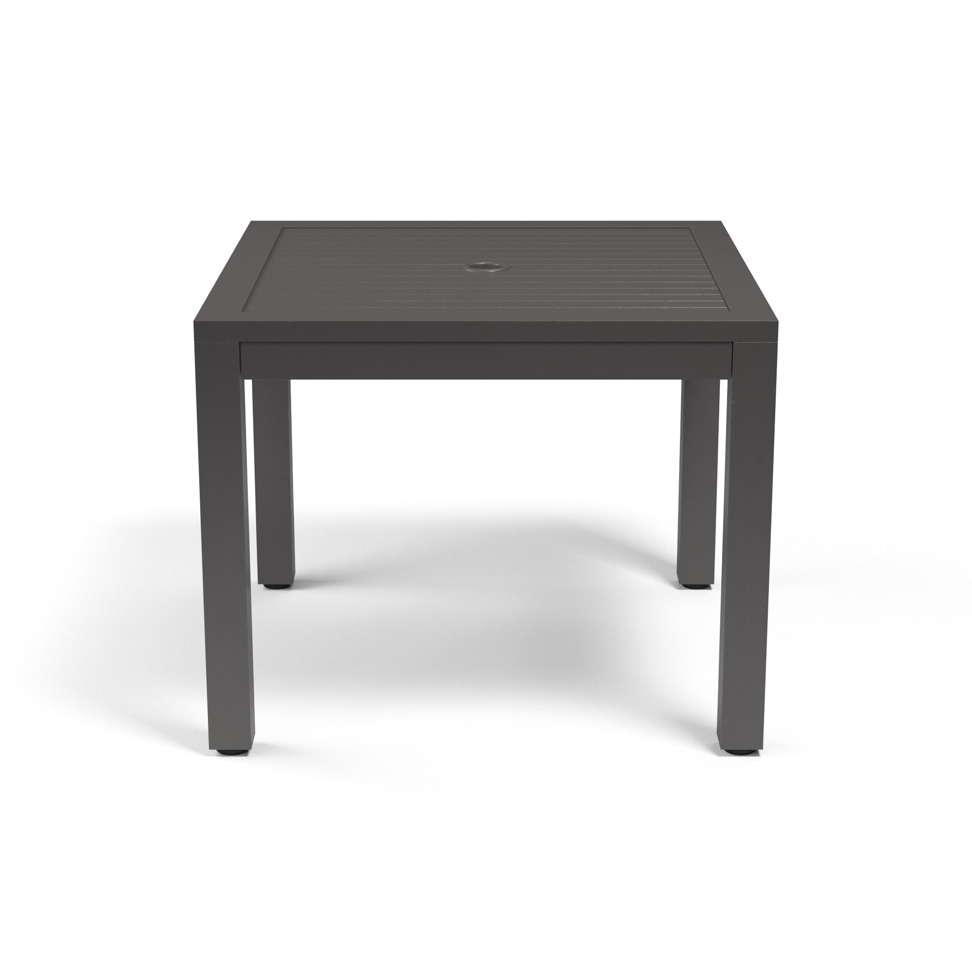 Vegas 36" Square Aluminum Dining Table