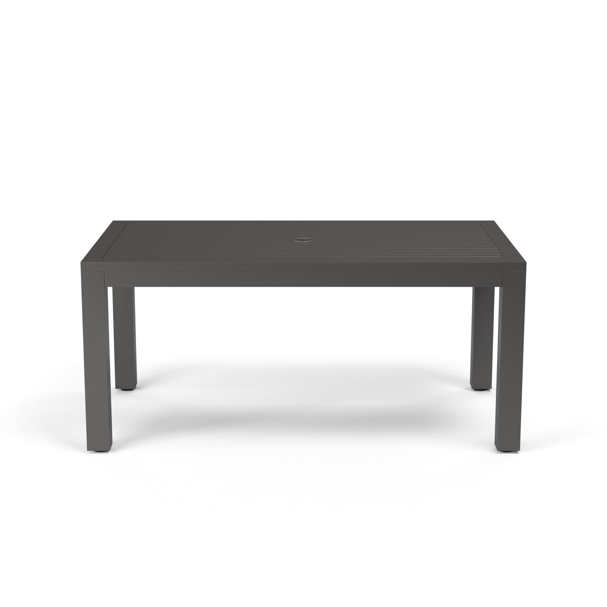 Vegas 36" x 64" Rectangular Aluminum Dining Table