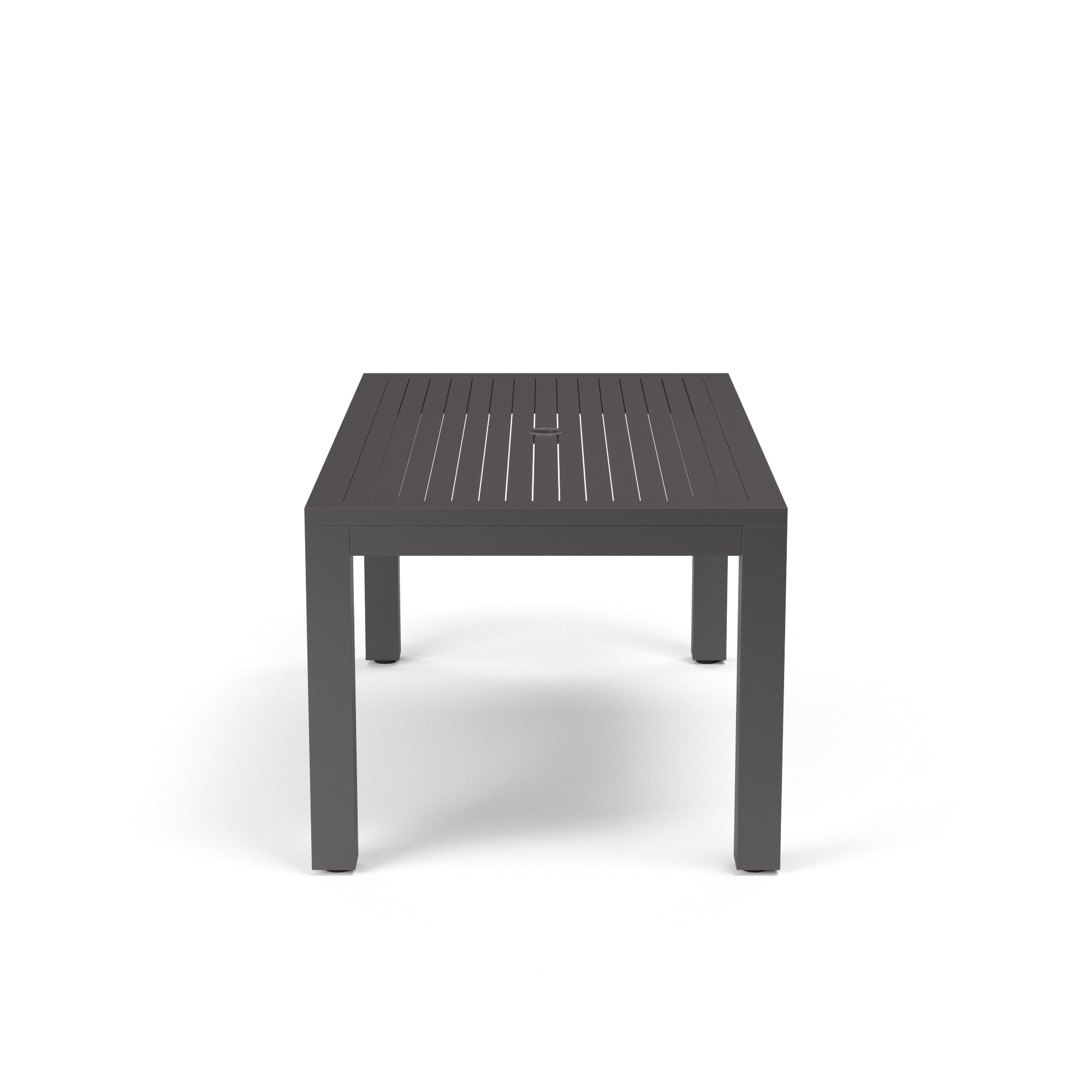 Vegas 36" x 64" Rectangular Aluminum Dining Table