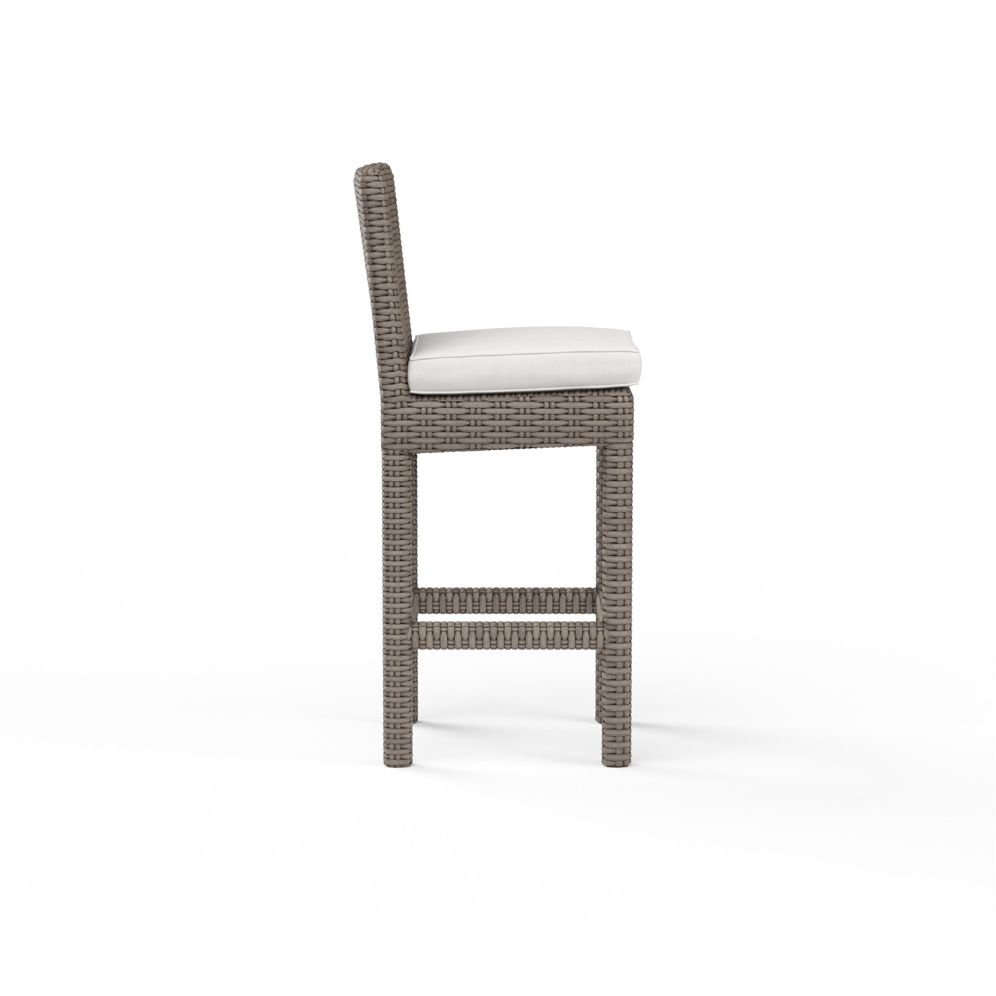 Coronado Wicker Cushioned Bar Stool