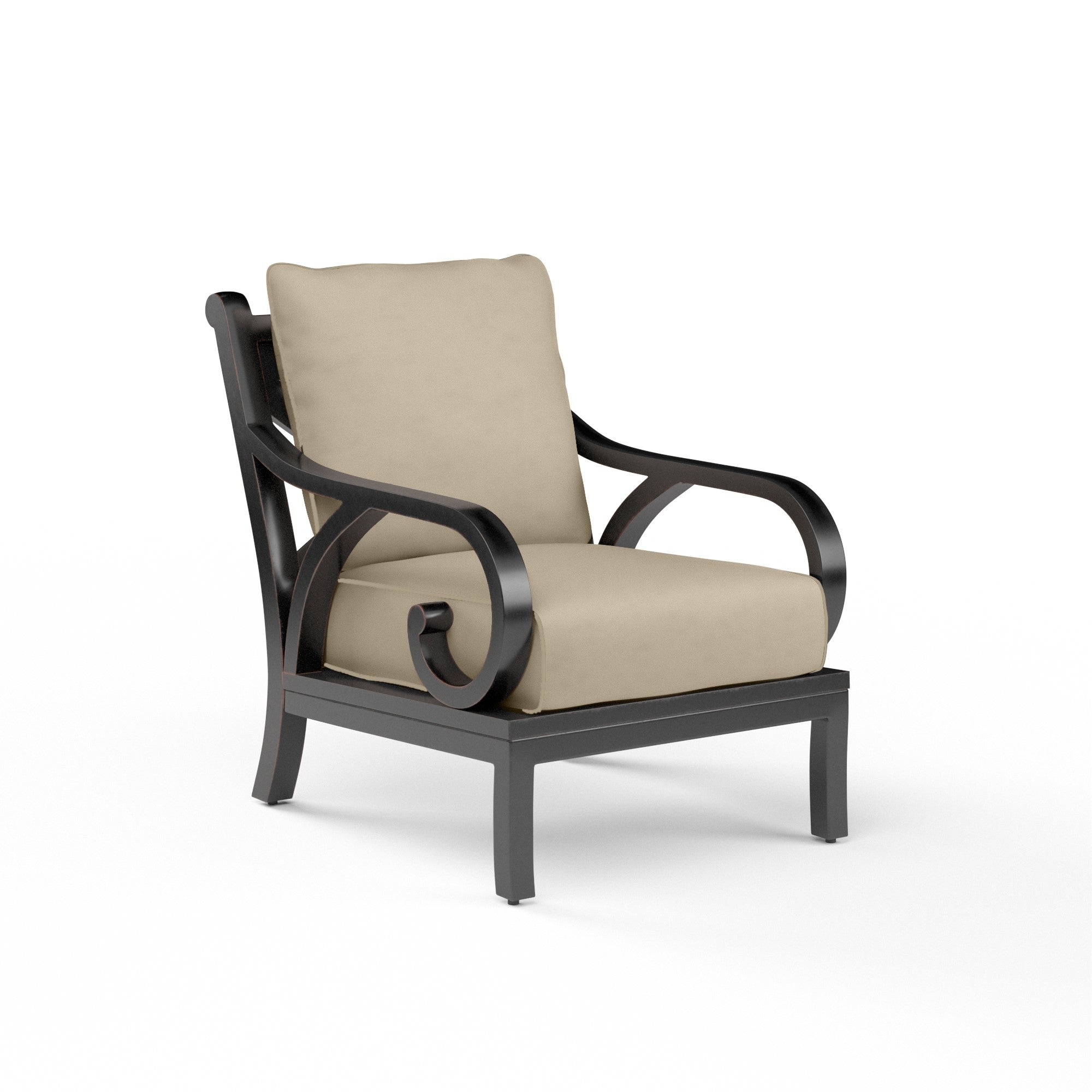 Monterey Aluminum Club Chair