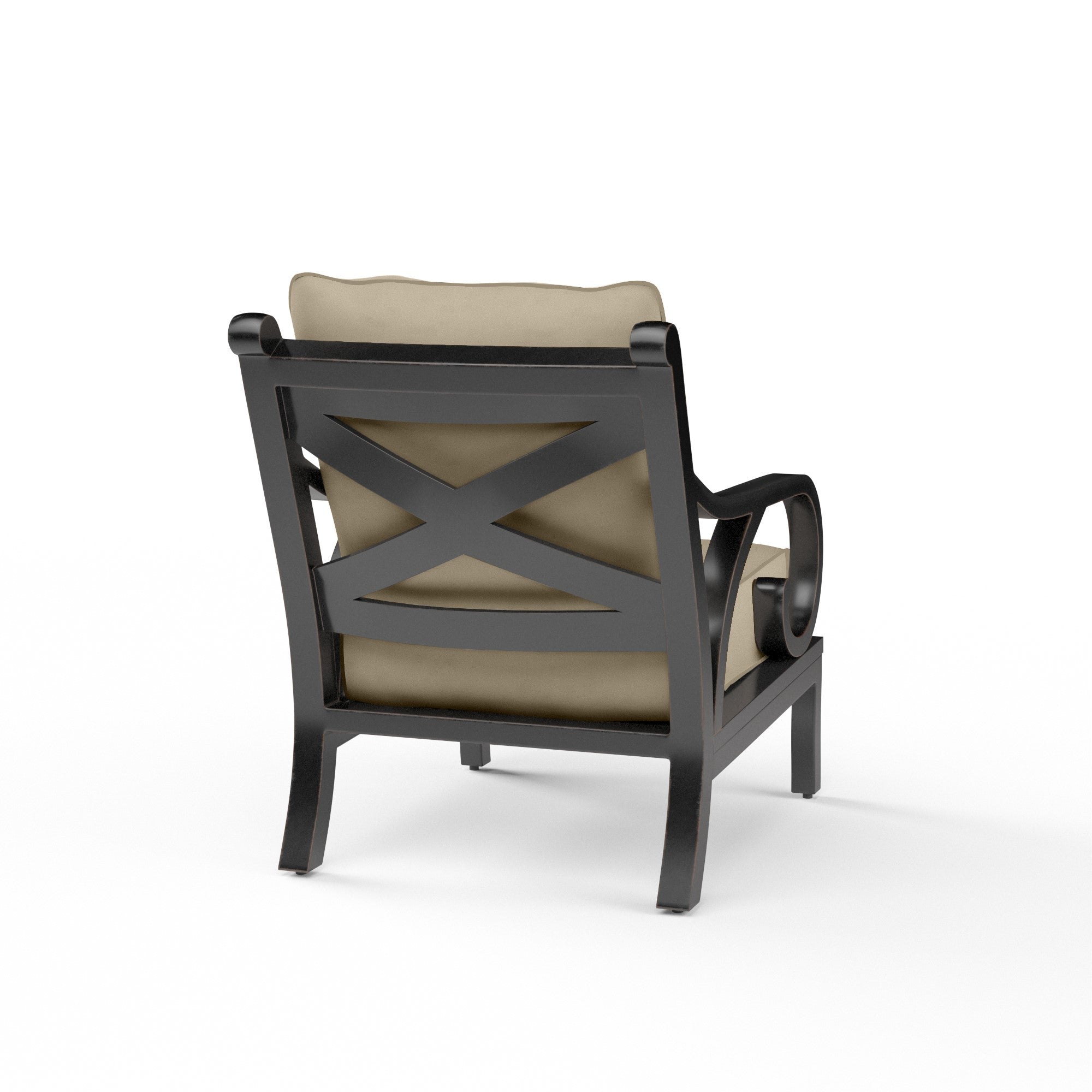 Monterey Aluminum Club Chair