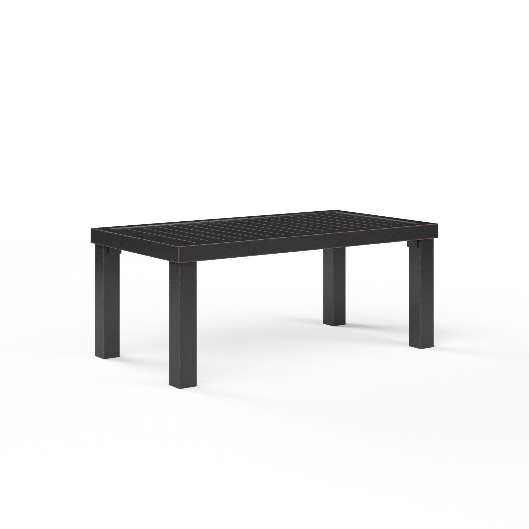 Monterey 44" x 24" Rectangular Aluminum Coffee Table
