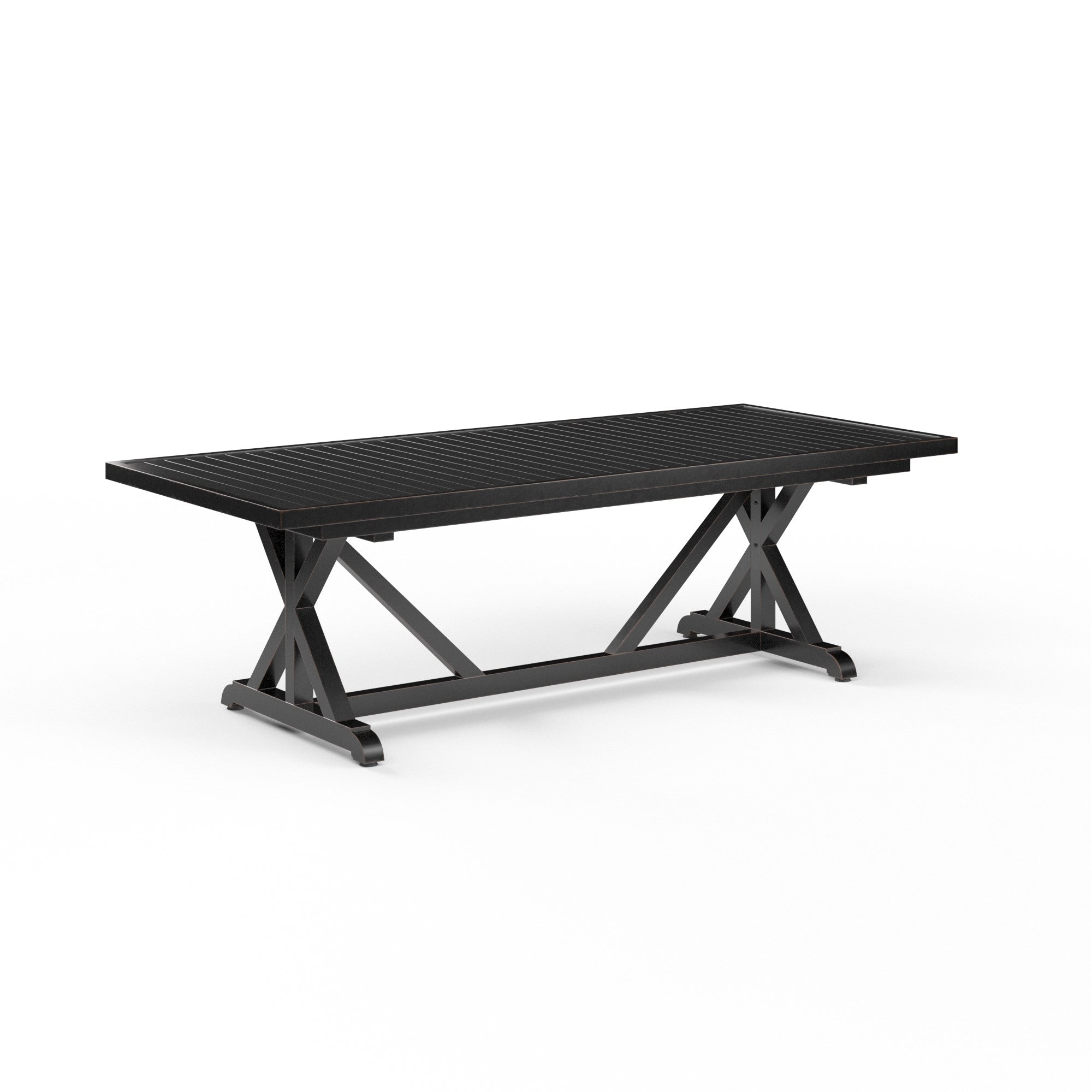 Monterey 42" x 96" Rectangular Aluminum Dining Table