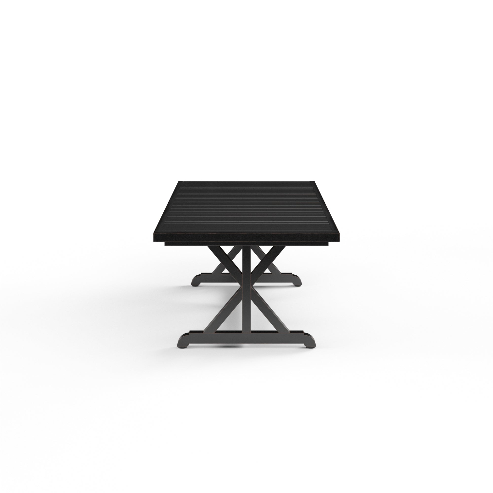 Monterey 42" x 96" Rectangular Aluminum Dining Table