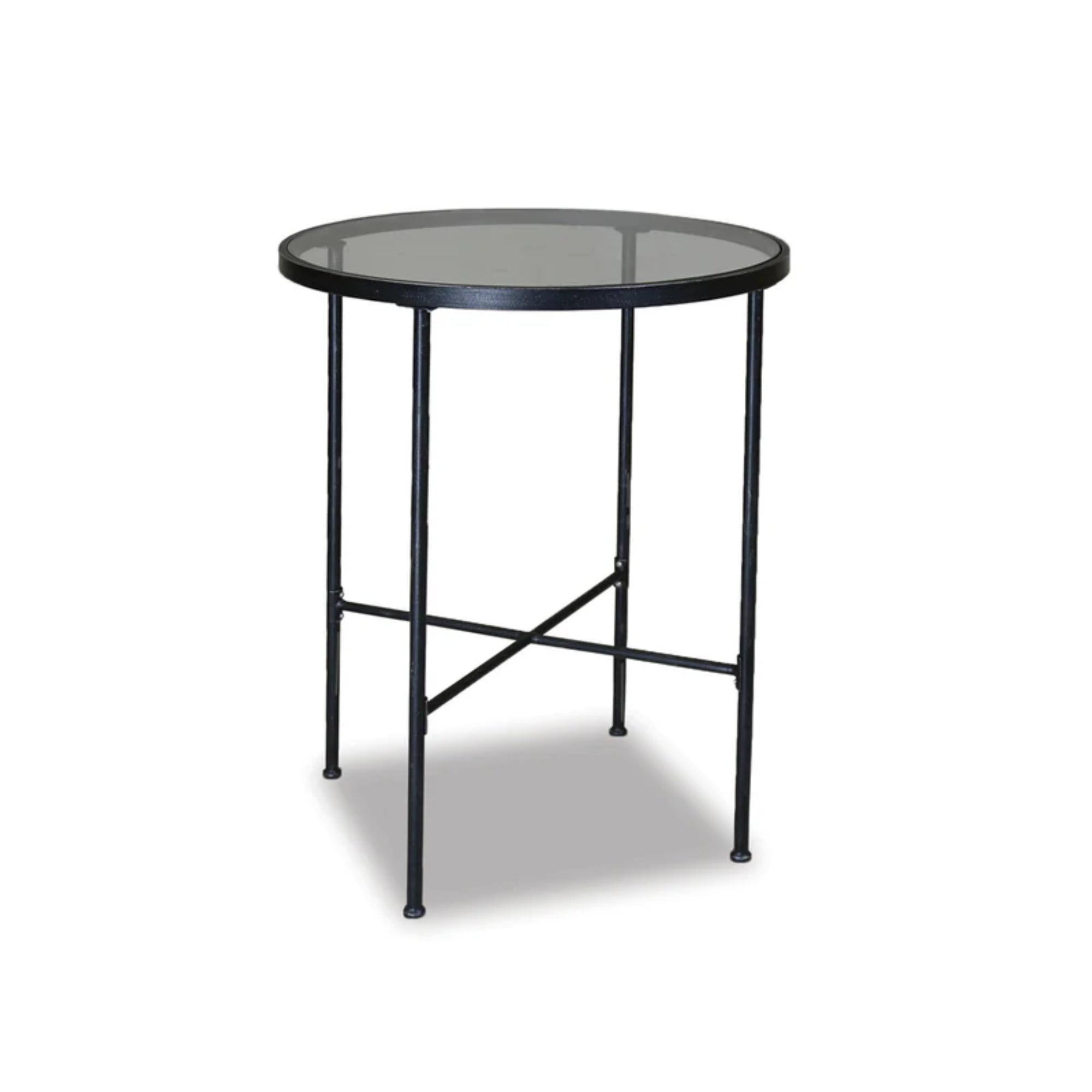Provence 23" Round Wrought Iron Pub Table