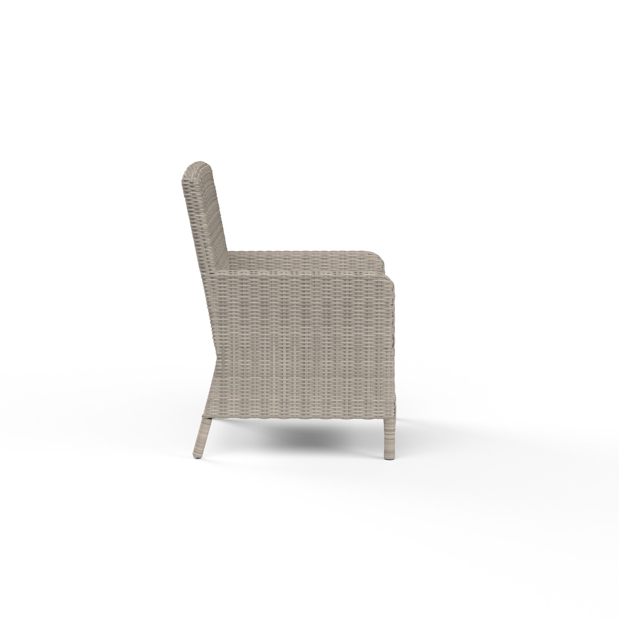 Manhattan Wicker Cushioned Dining Arm Chair
