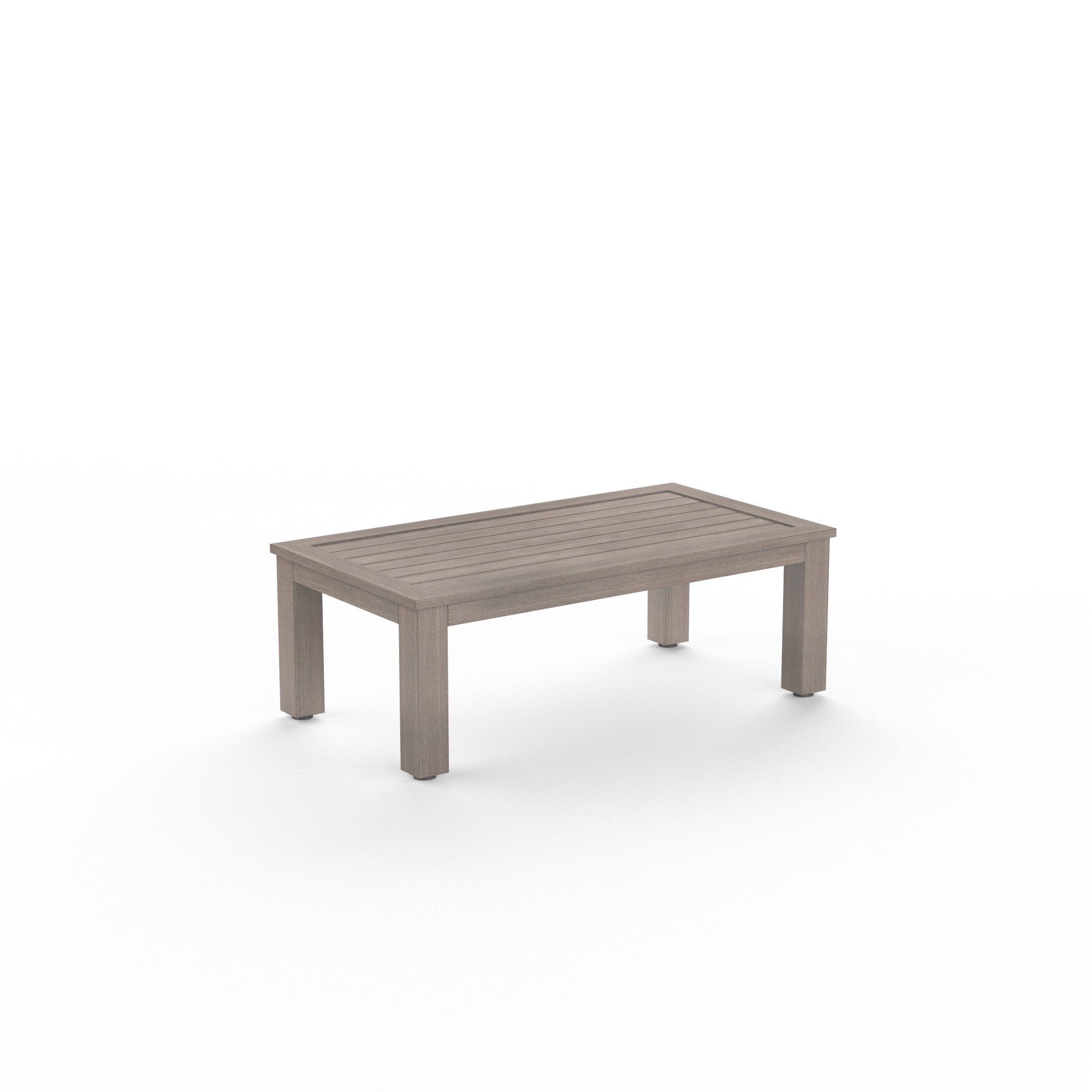 Laguna 54" x 29" Rectangular Aluminum Coffee Table