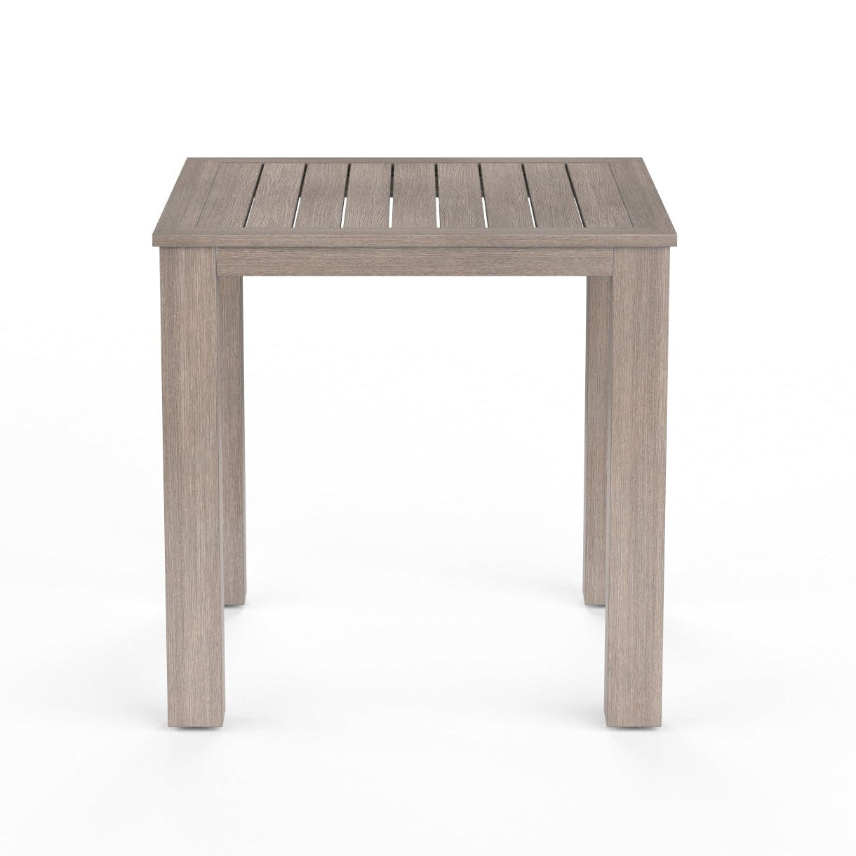 Laguna 40" Square Aluminum Pub Table