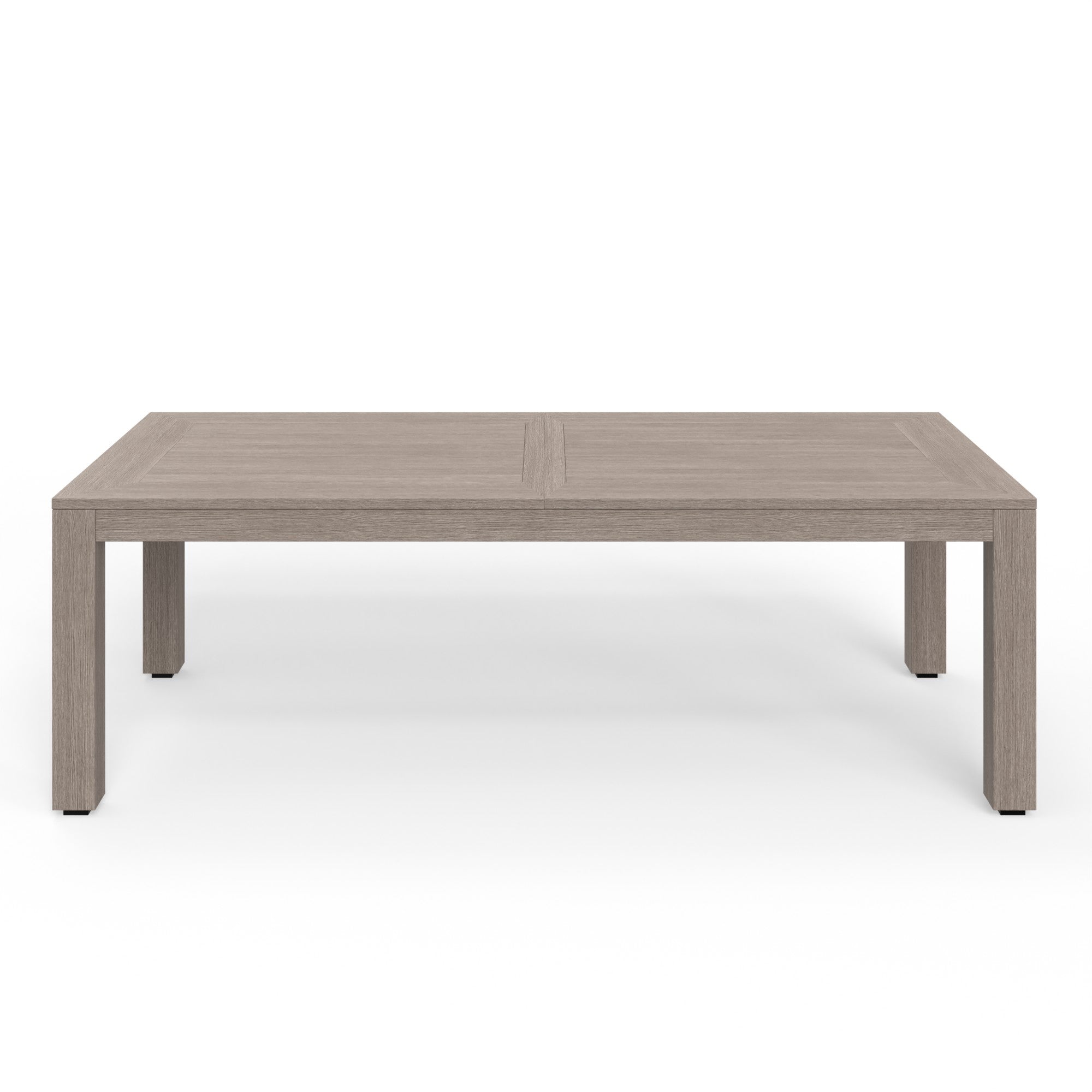 Laguna 90-120" x 42" Extendable Rectangular Aluminum Dining Table