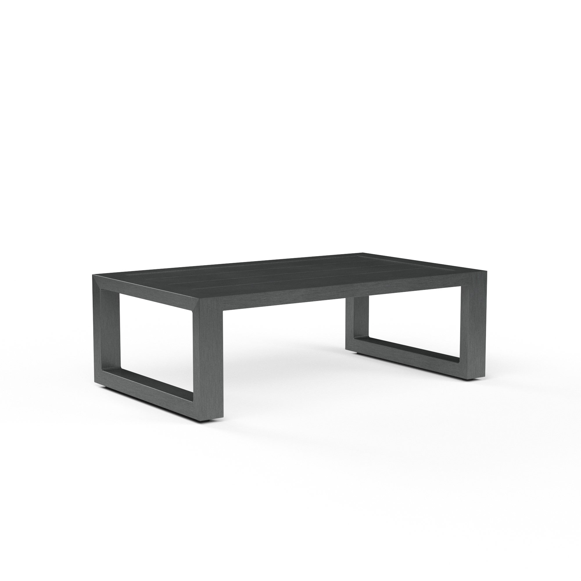 Redondo 54" x 33" Rectangular Aluminum Coffee Table