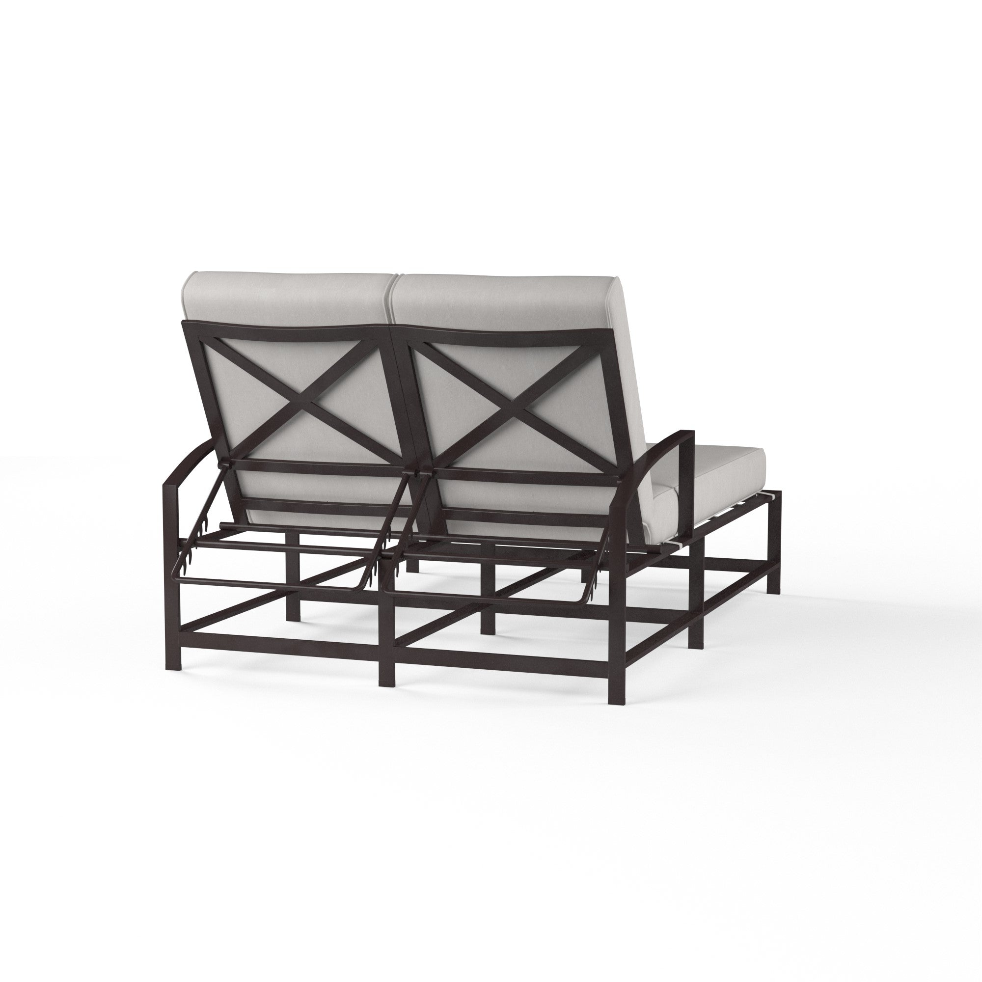 La Jolla Aluminum Double Chaise Lounge