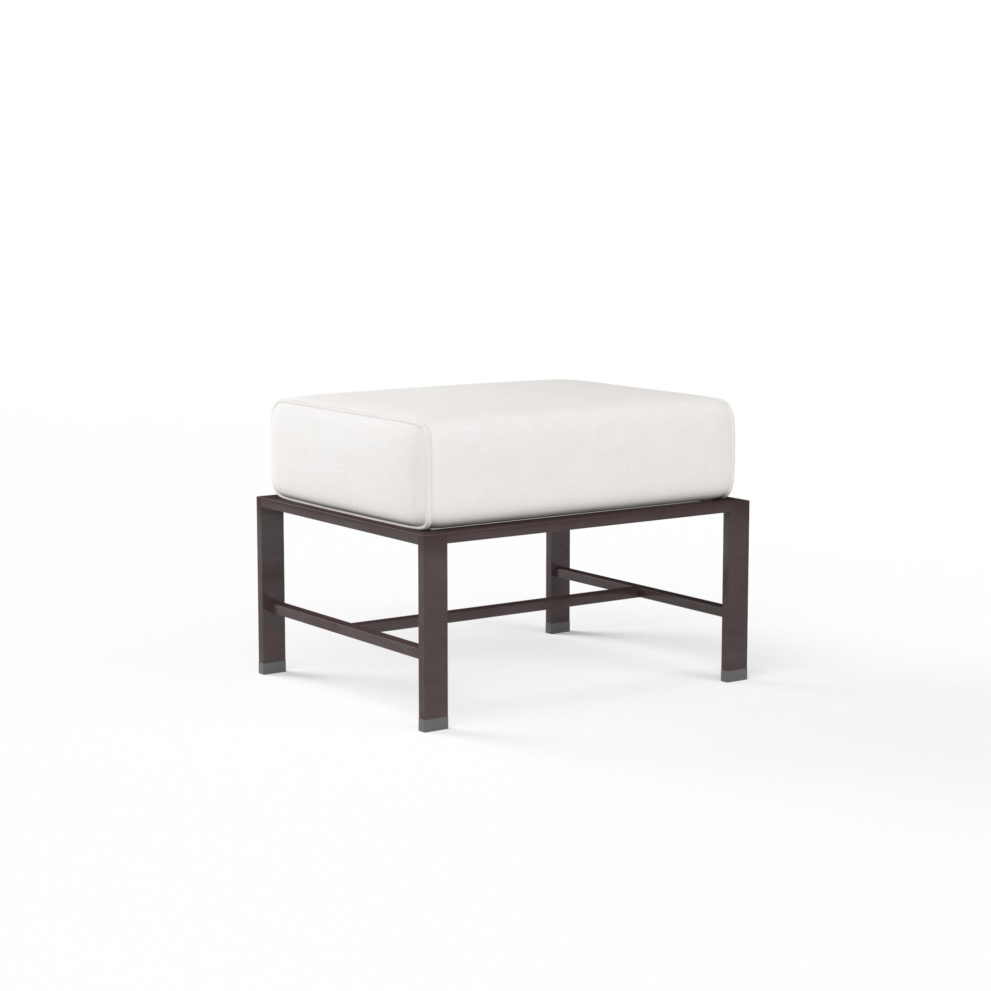 La Jolla Aluminum Ottoman