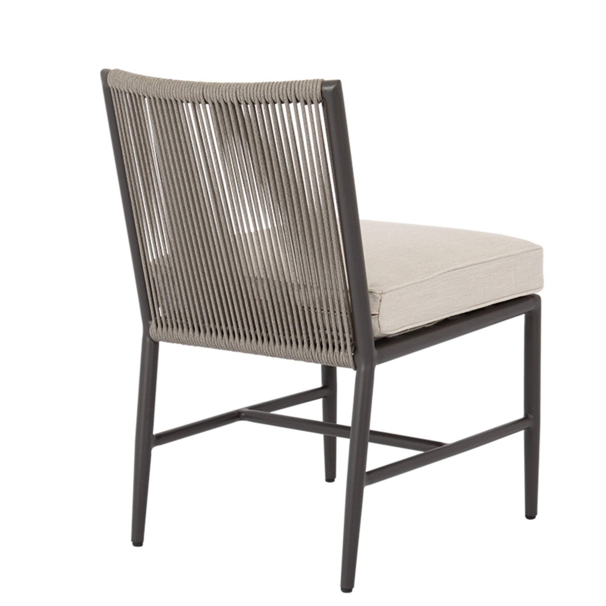 Pietra Rope Cushioned Dining Side Chair