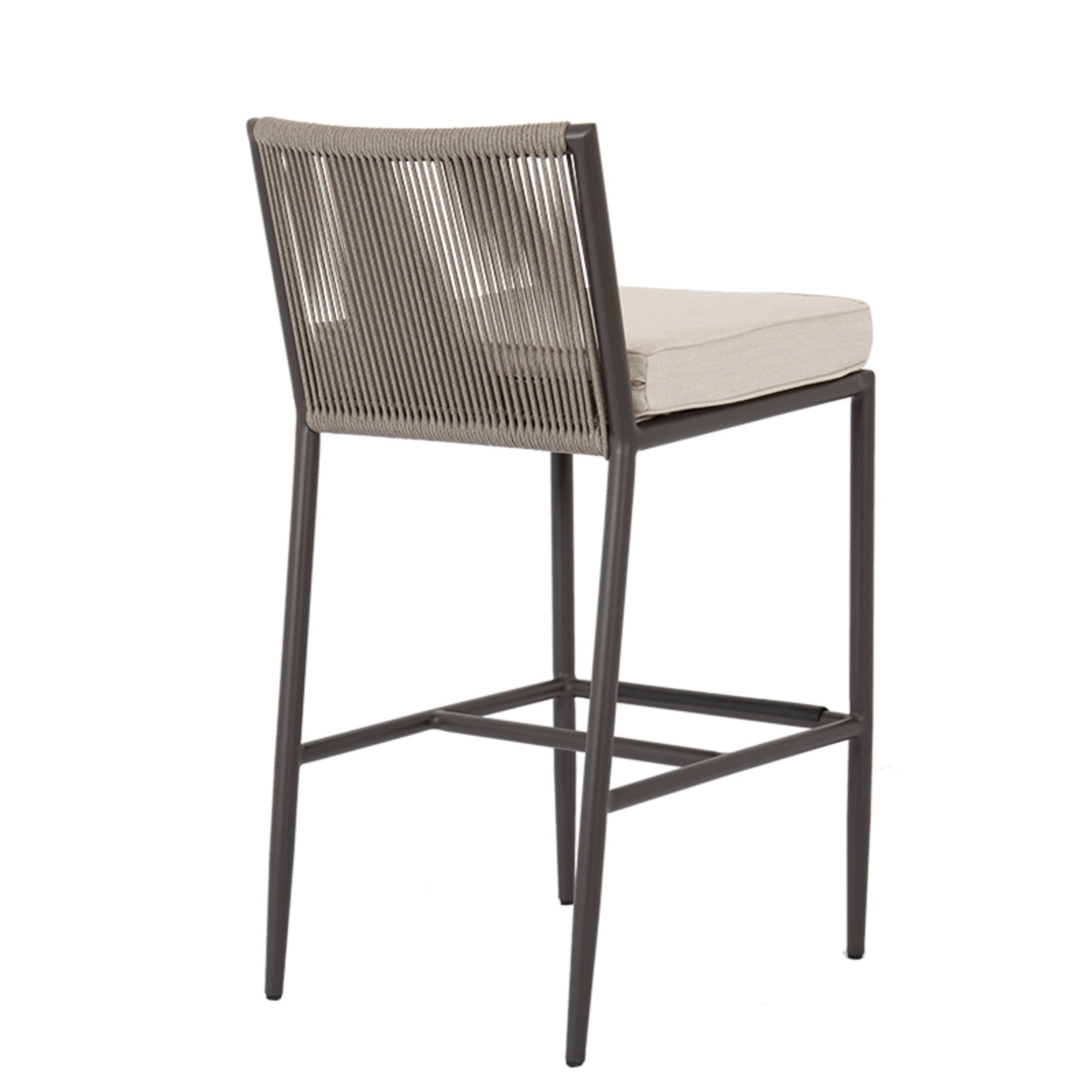 Pietra Rope Cushioned Bar Stool